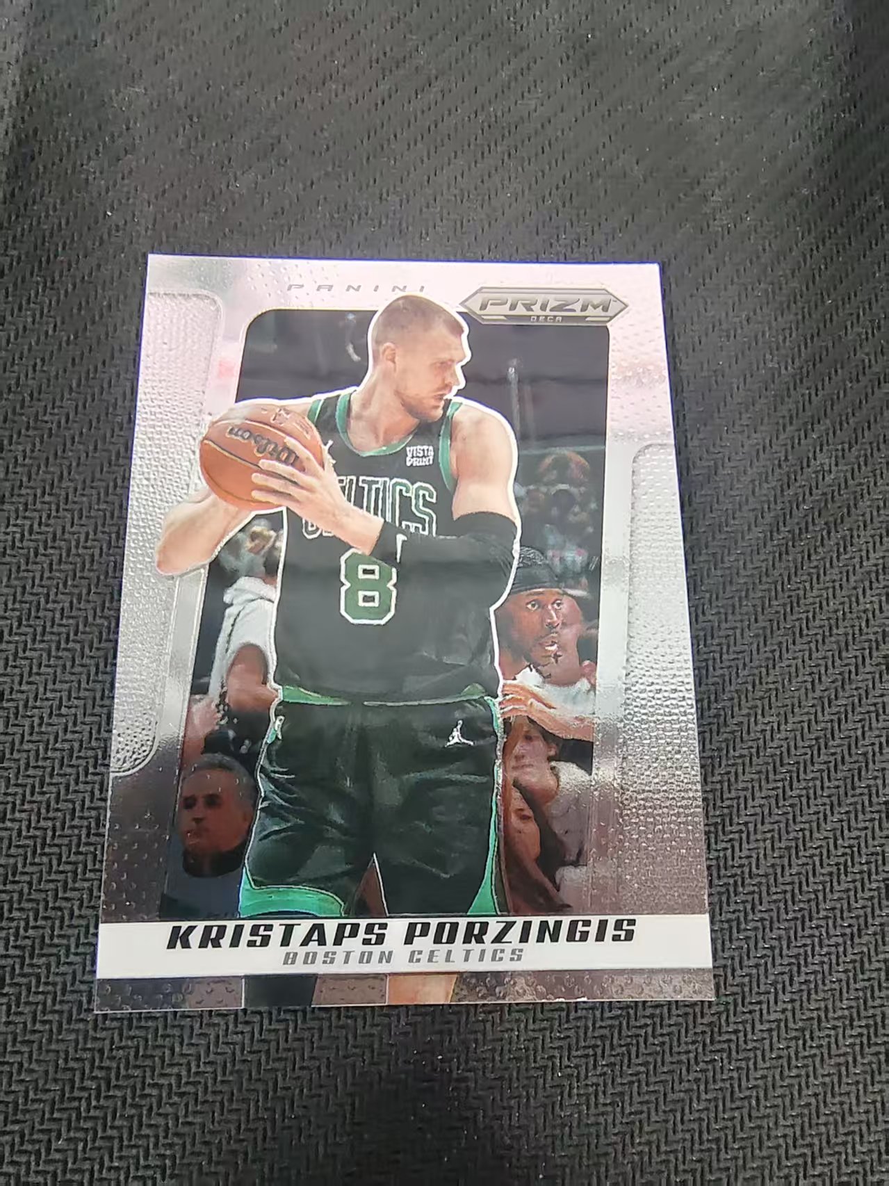 【可合并,不累计】2024-25 Panini Prizm Deca Kristaps Porzingis 凯尔特人 波神 波尔津吉斯 PZ 复刻 划痕 边角瑕疵 #131