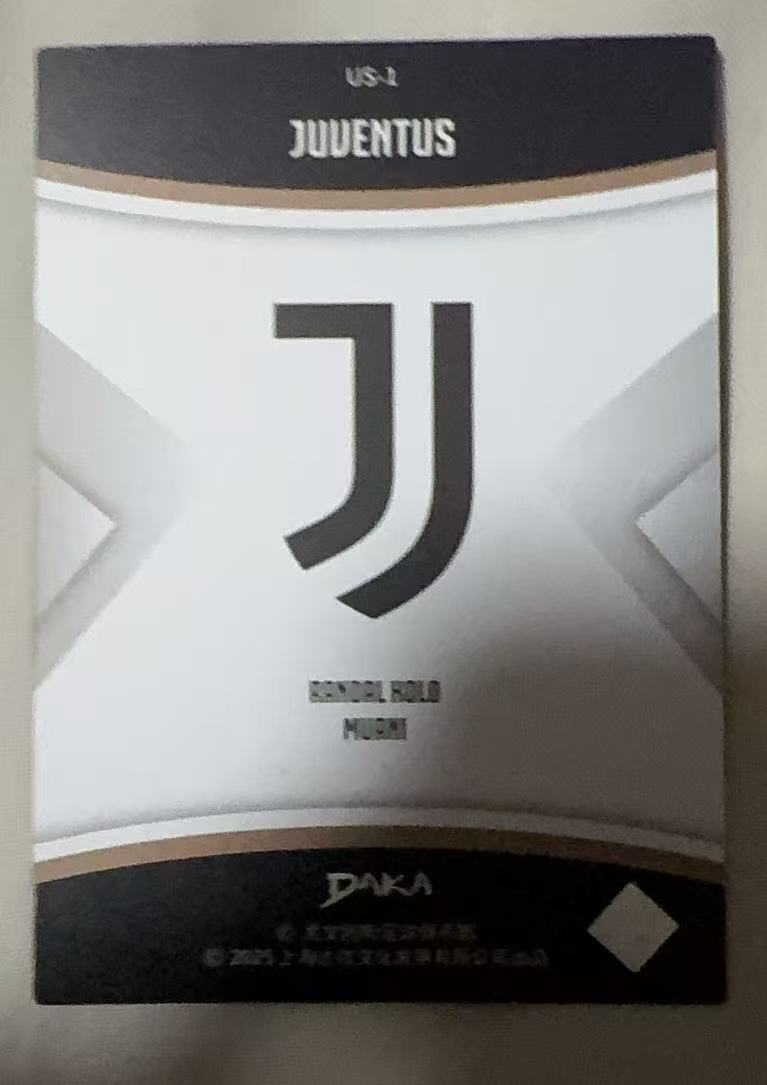 2024-25 DAKA 尤文图斯队盒 Randal Kolo Muani 【mxn拍卖】达卡 达咖 穆阿尼 箱货 3D特卡 不发到付