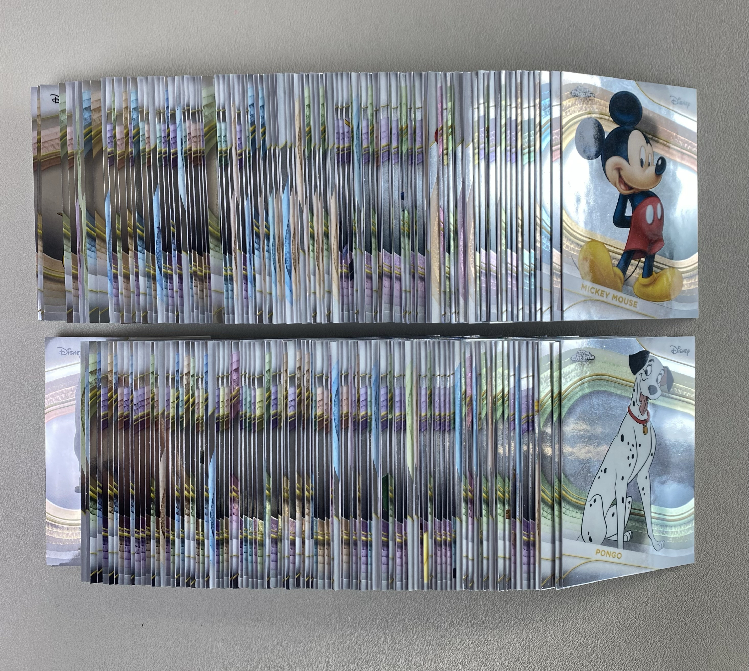 【弈卡代拍】2025 Topps Disney chrome 迪士尼 TC 普卡 Base 横版 竖版 冰雪奇缘 米奇 疯狂动物城等 打包 1-200齐全 大全套 品相如图 凑套必备 LZC