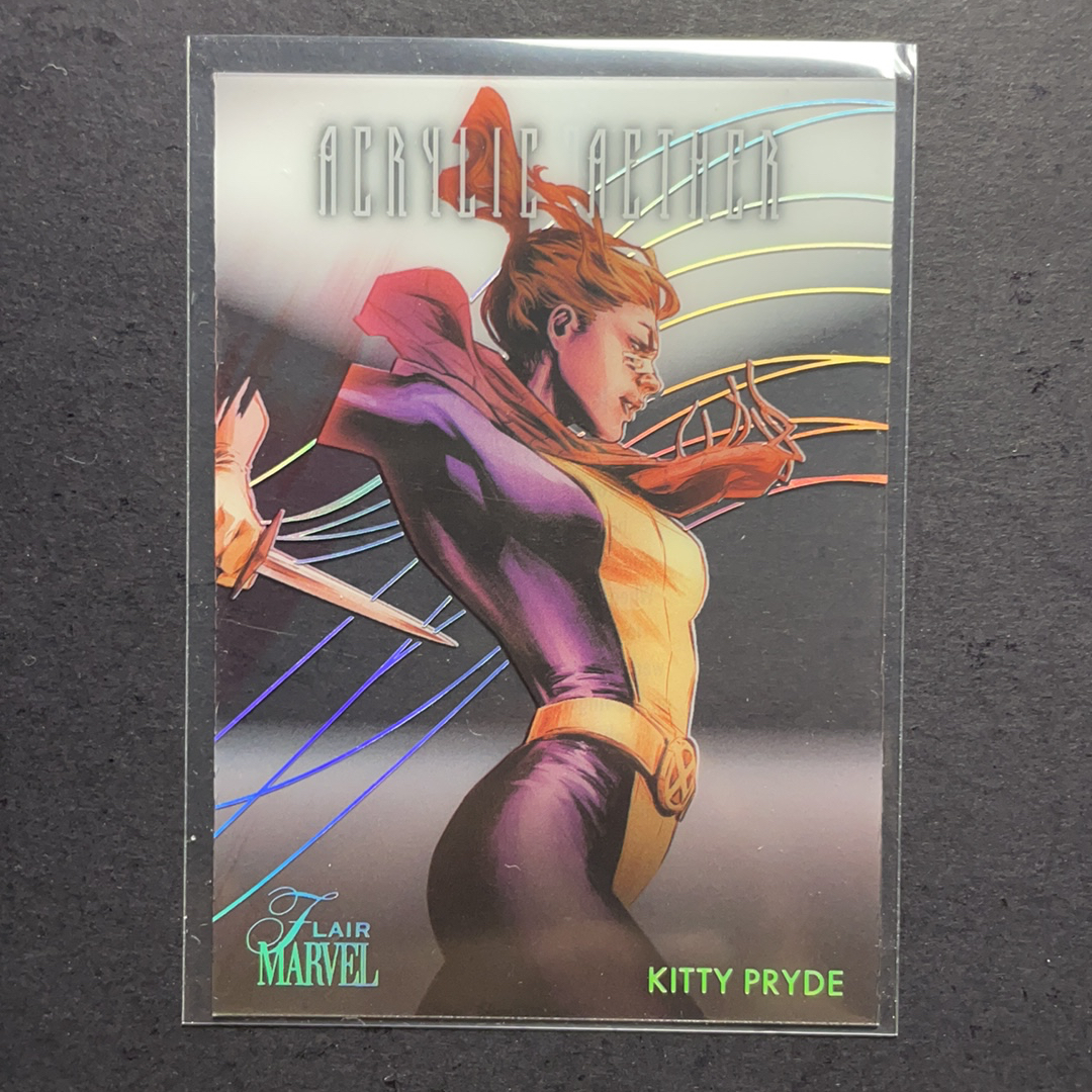 2024 Fleer Marvel (MCU) Flair天赋 幻影猫 凯特普莱德 透明胶片特卡 盒配插放 序号AA15 2024 漫威漫画Fleer Flair Marvel天赋绝版系列