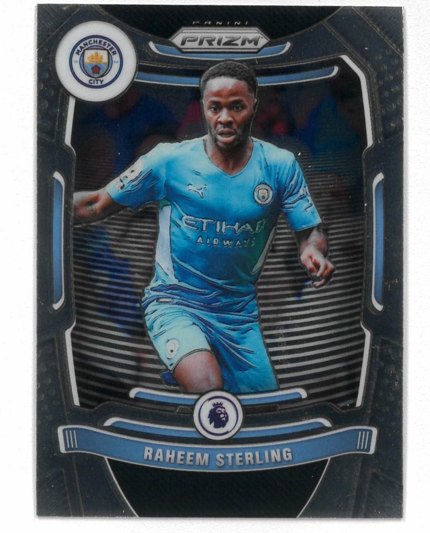 2021-22 Panini Prizm 英超 曼彻斯特城 斯特林 【百标小卡拍卖】