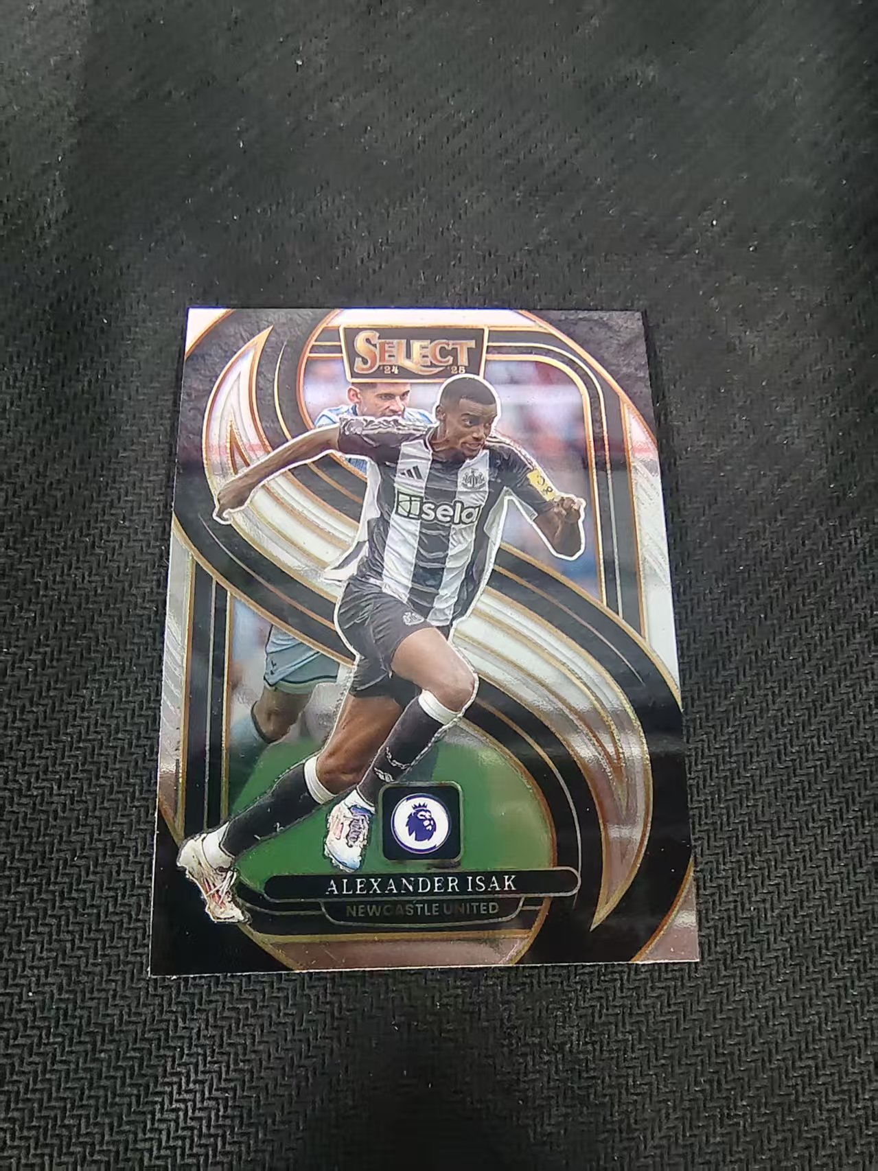【可合并,不累计】2024-25 Panini Select ALEXANDER ISAK 纽卡斯尔联 利物浦 亚历山大 伊萨克 英超 二级 划痕 边角瑕疵 #186
