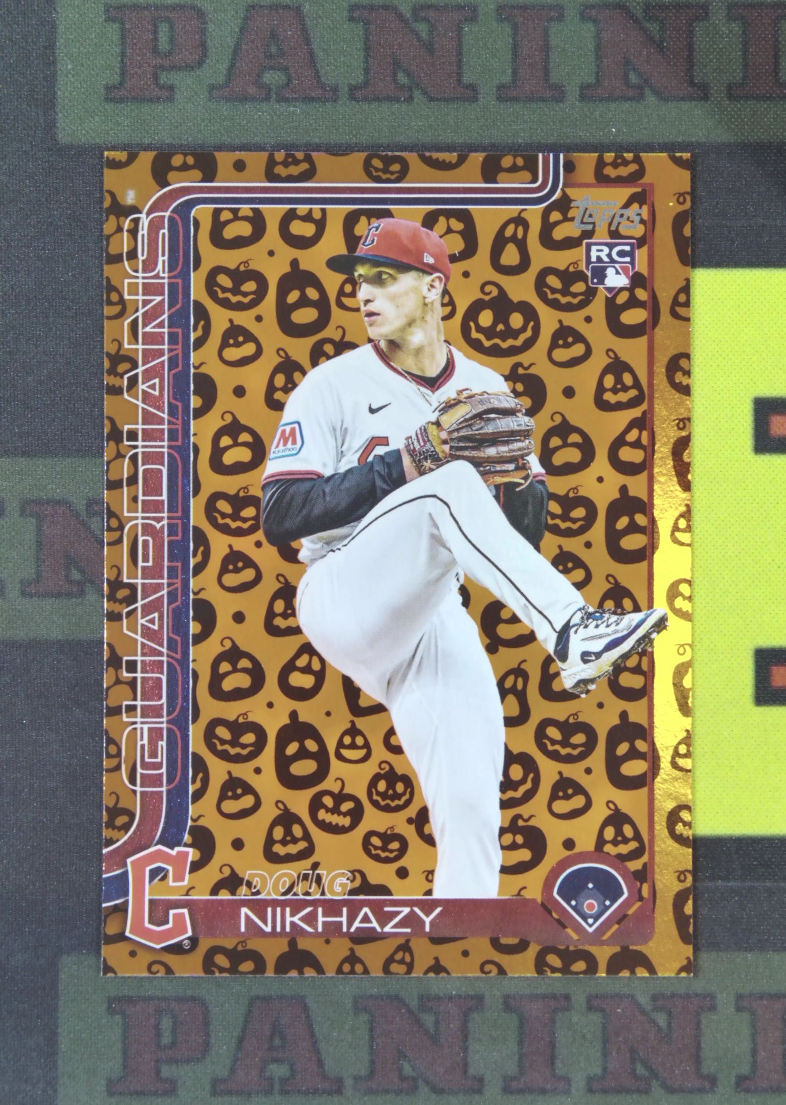 2025 Topps Update Doug Nikhazy RC Nirvana Project 道格 尼哈齐 克利夫兰守护者 新秀 南瓜折 折射 万圣节 比例 SP 卡品如图 收藏必备 吴¥