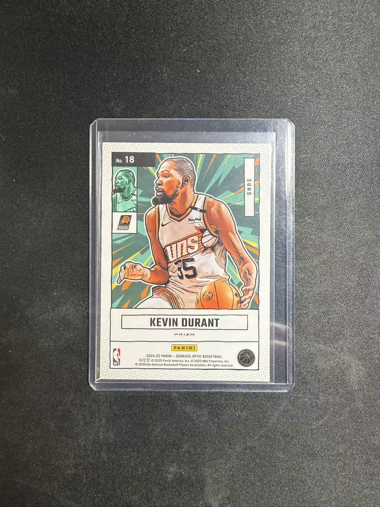 2024-25 Panini Donruss Optic Kevin Durant 杜蕾斯OP 太阳 凯文 杜兰特 死神 漫威 银折 卡品如图 不保卡品 介意勿拍