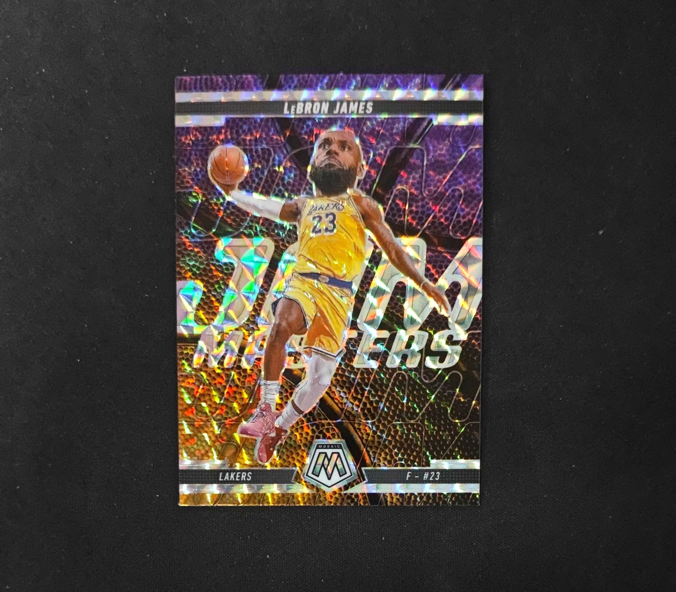 2024-25 Panini Mosaic LeBron James 【SC拍卖】马赛克 湖人 勒布朗詹姆斯 大头特卡 马赛克折 收藏必备(小骆)