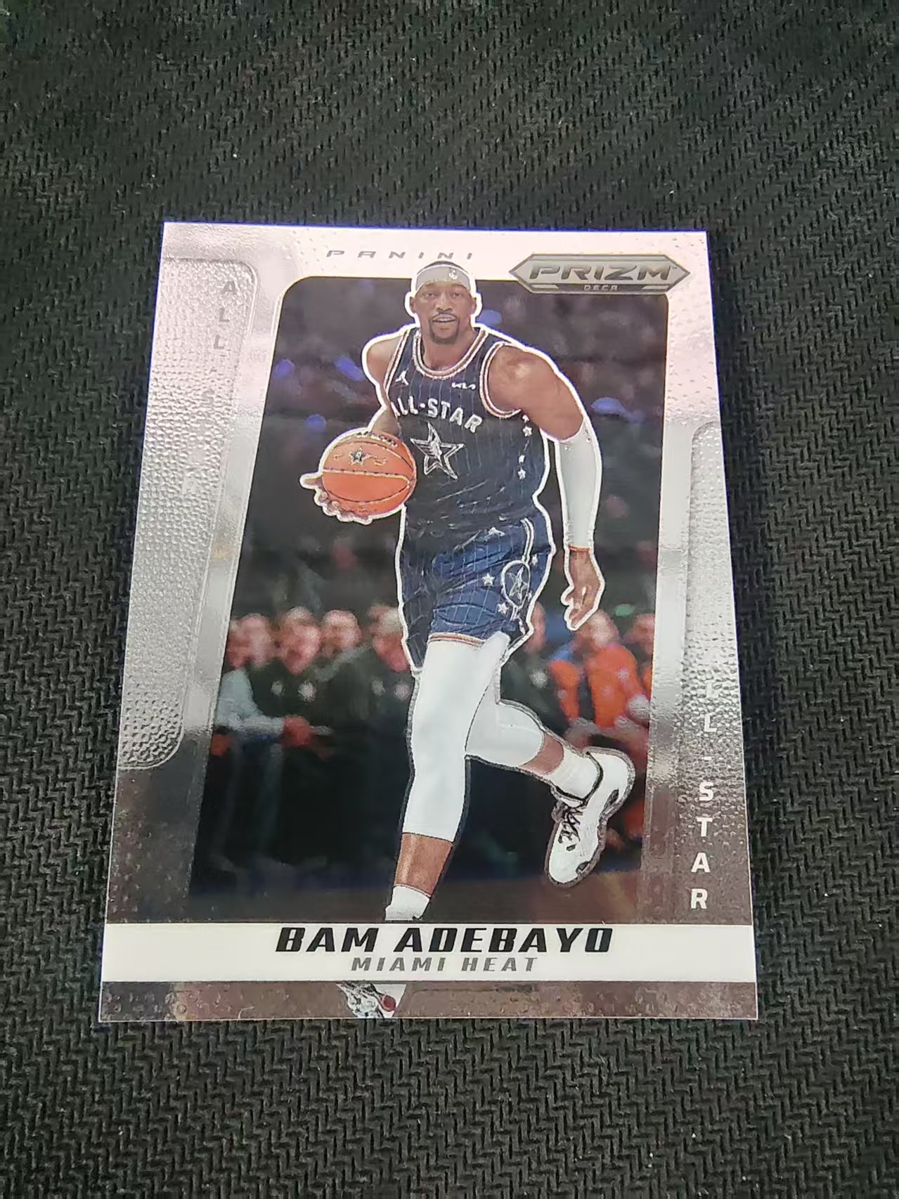 【可合并,不累计】2024-25 Panini Prizm Deca Bam Adebayo 热火 阿德巴约 PZ 复刻 划痕 边角瑕疵 #241
