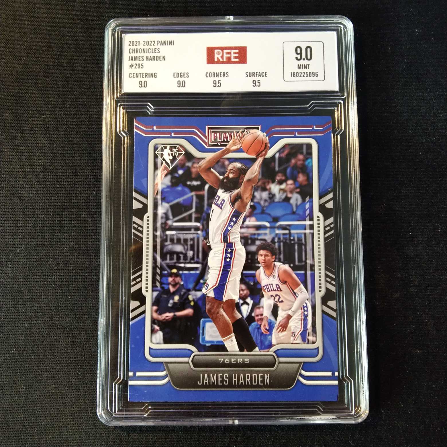 2021-22 Panini Chronicles 哈登 评级卡 76人 实卡精美稀有 品质保障 投资收藏必备 生日礼物【KUROKO】