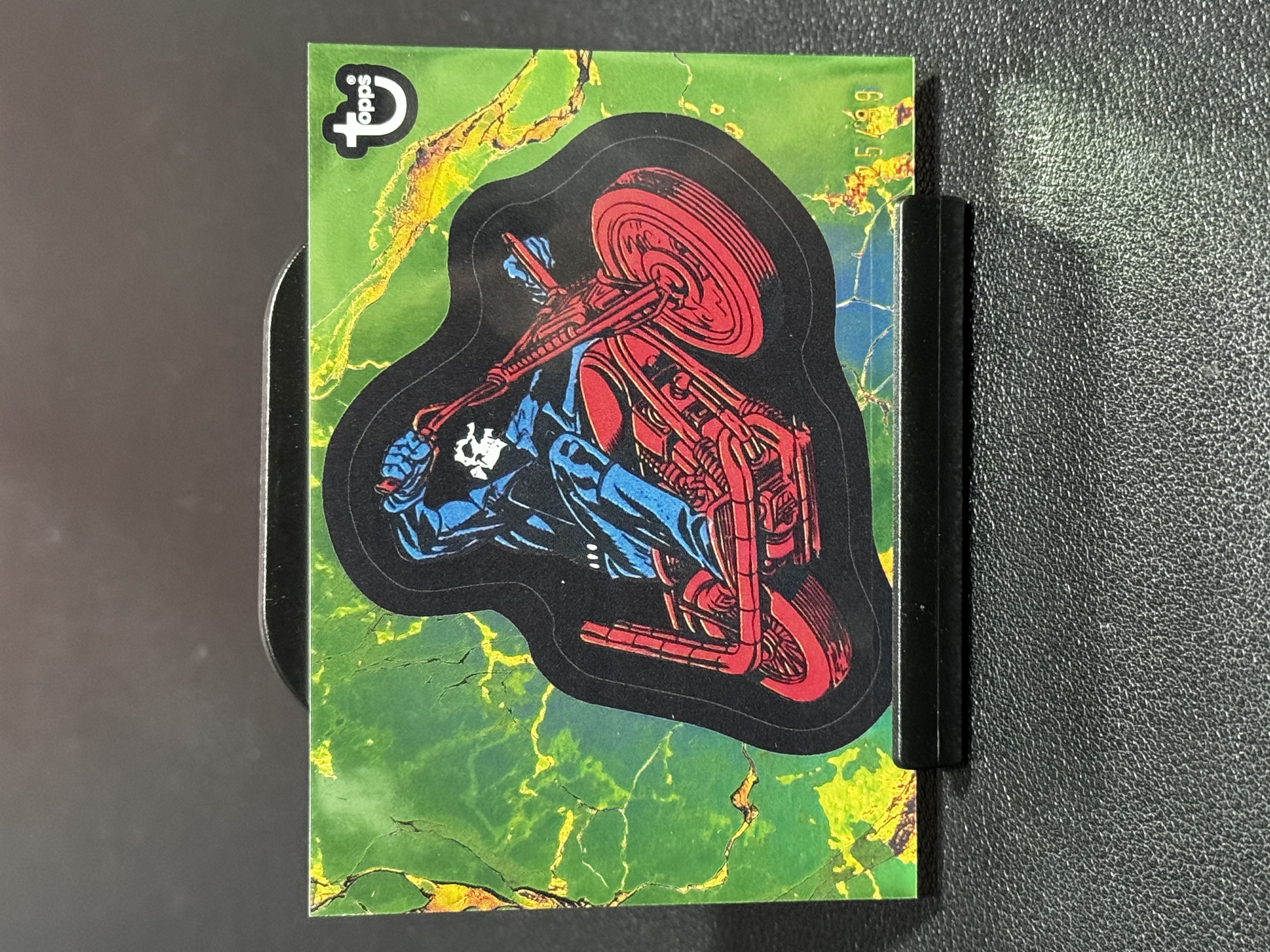 2025 Topps Marvel (MCU) Comic Book Heroes 1975 黄金年代 漫威 绿折 99编 Ghost Rider 恶灵骑士 #8 LWDG