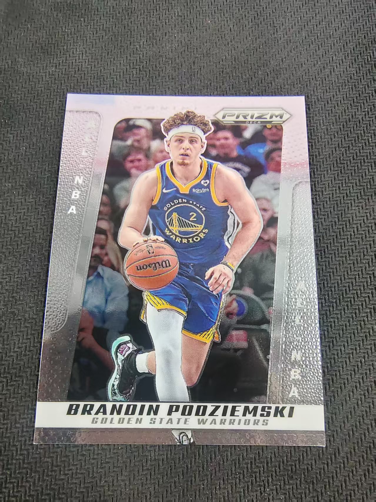 【可合并,不累计】2024-25 Panini Prizm Brandin Podziemski PZ deca 复古 波杰姆斯基 勇士 复刻 划痕 边角瑕疵 #280