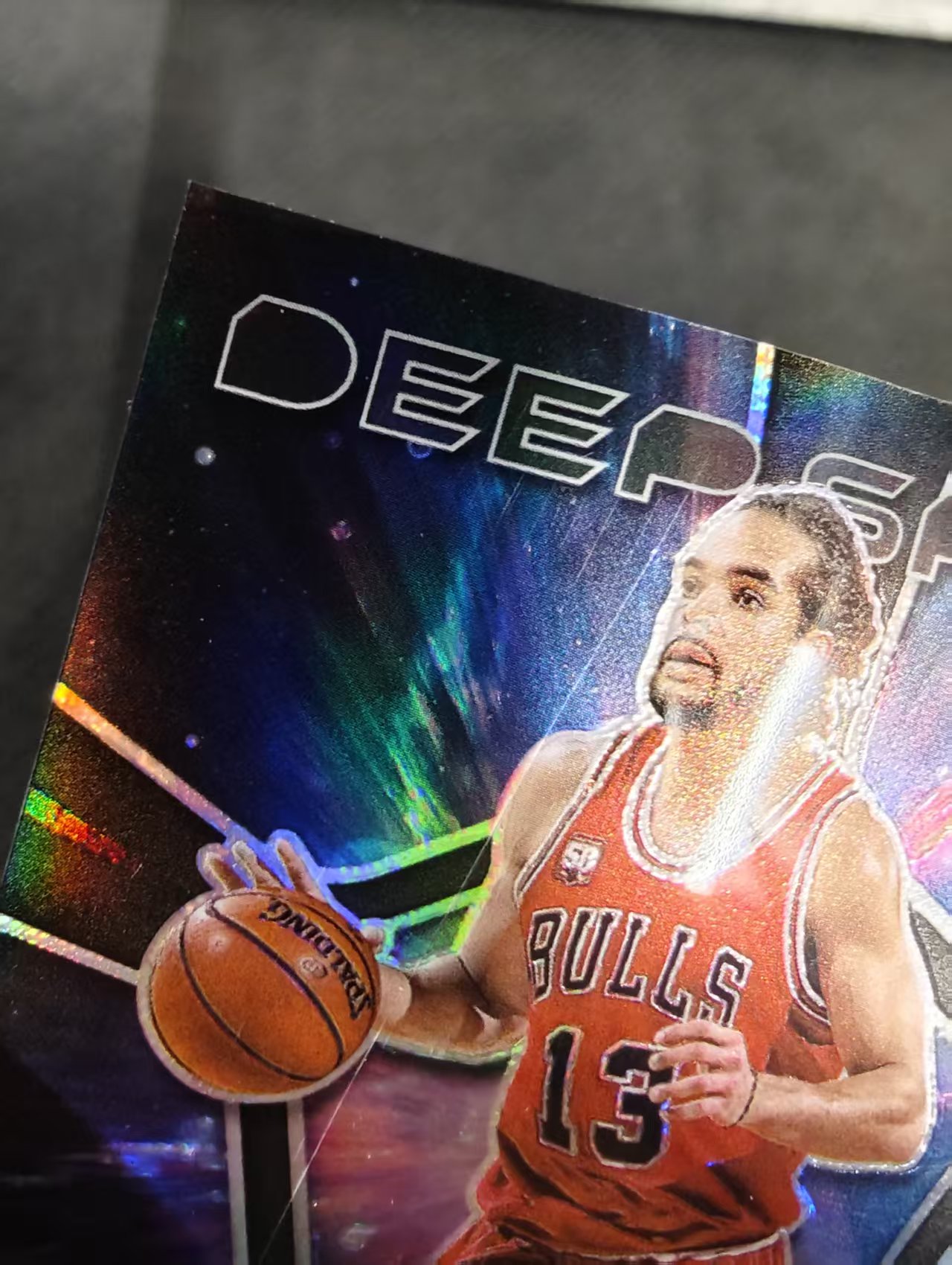 【汽水拍卖】2022-23 Panini Spectra Joakim Noah 光谱 乔金 诺阿 /99编 深空签 银折 签字 公牛 瑕疵如图