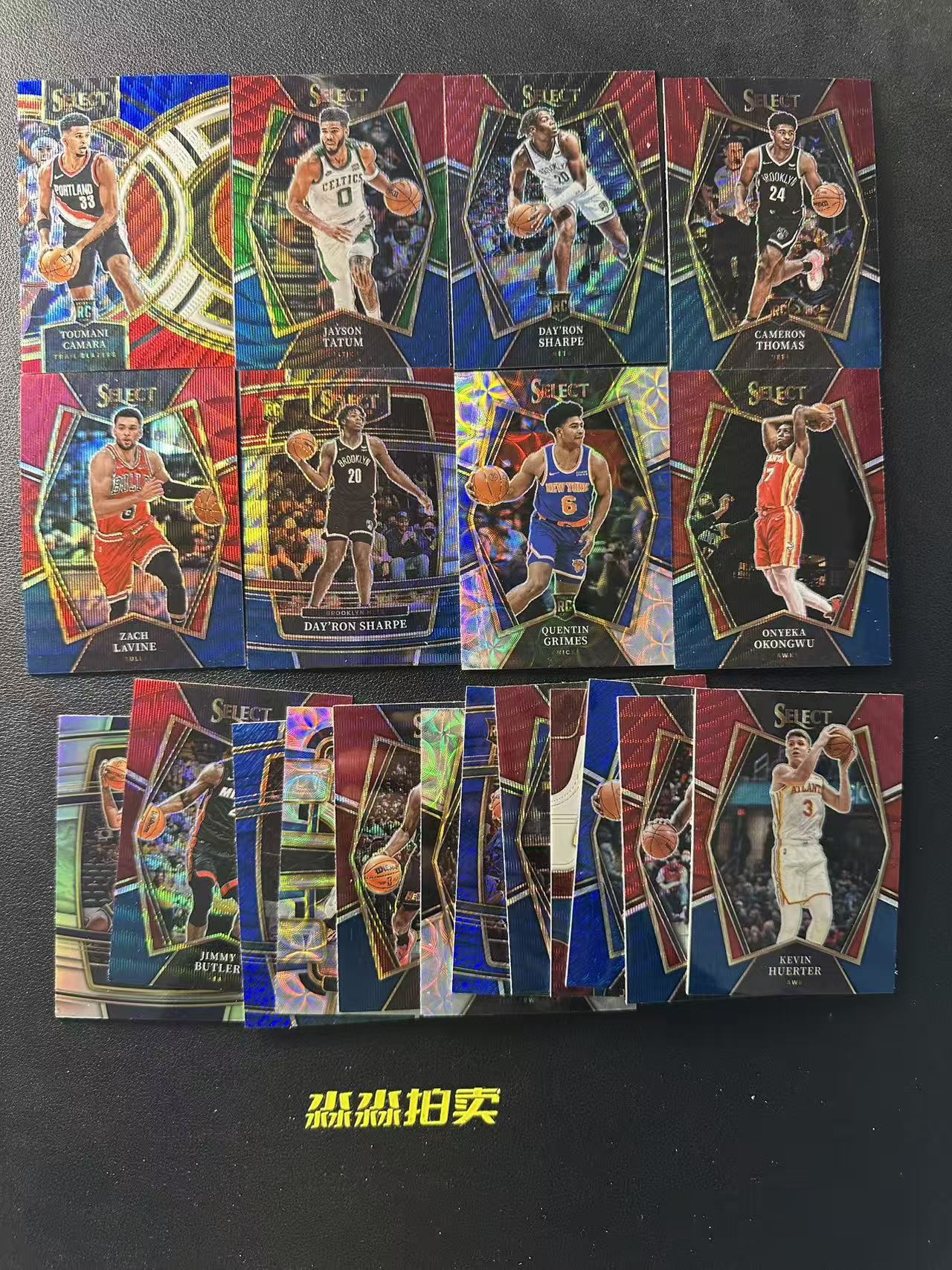 2021-2022 Panini Select 塔图姆 折射 等 20张 LOT 打包 卡品如图 QZ03 SC02