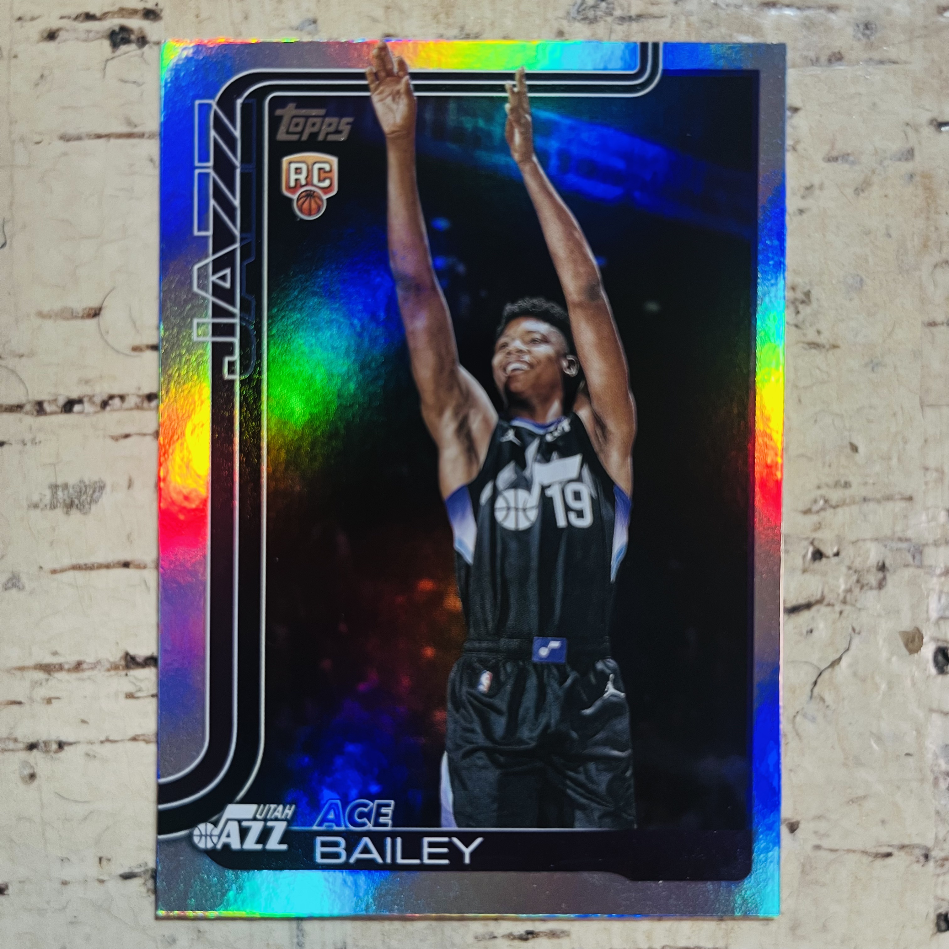 2025-26 Topps Flagship ACE Bailey RC 新秀 爵士 艾斯 贝利 正银折 银折射 holo折 稀有折射 凑彩虹必备【小卡迷拍卖 可累积半年】