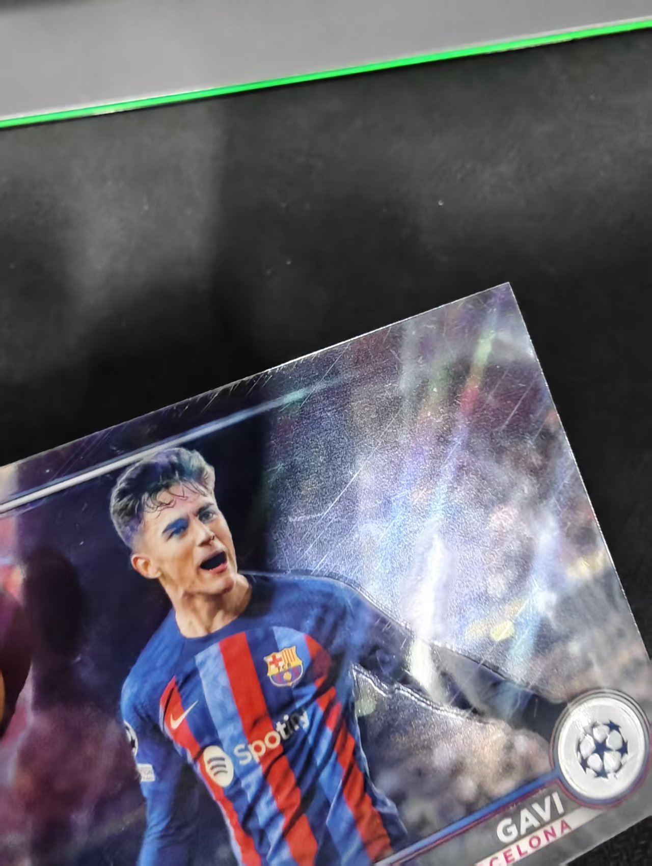 【可合并,不累计】2023 Topps Stadium Club Chrome Gavi 加维 巴塞罗那 巴萨 西班牙金童 欧冠 竞技场 不保卡品 介意勿拍 #68