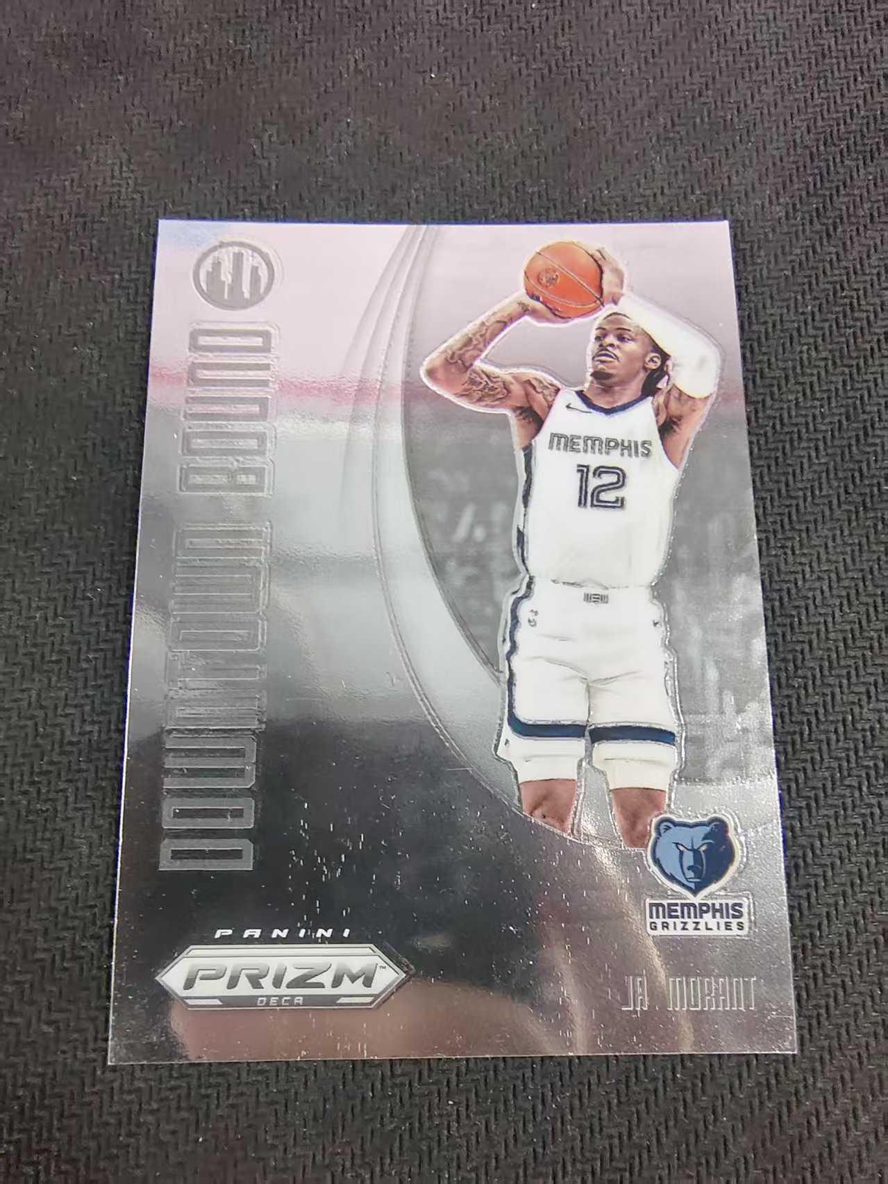 【可合并,不累计】2024-25 Panini Prizm Ja Morant 贾莫兰特 灰熊 pz deca 复刻 特卡 划痕 边角瑕疵 #9