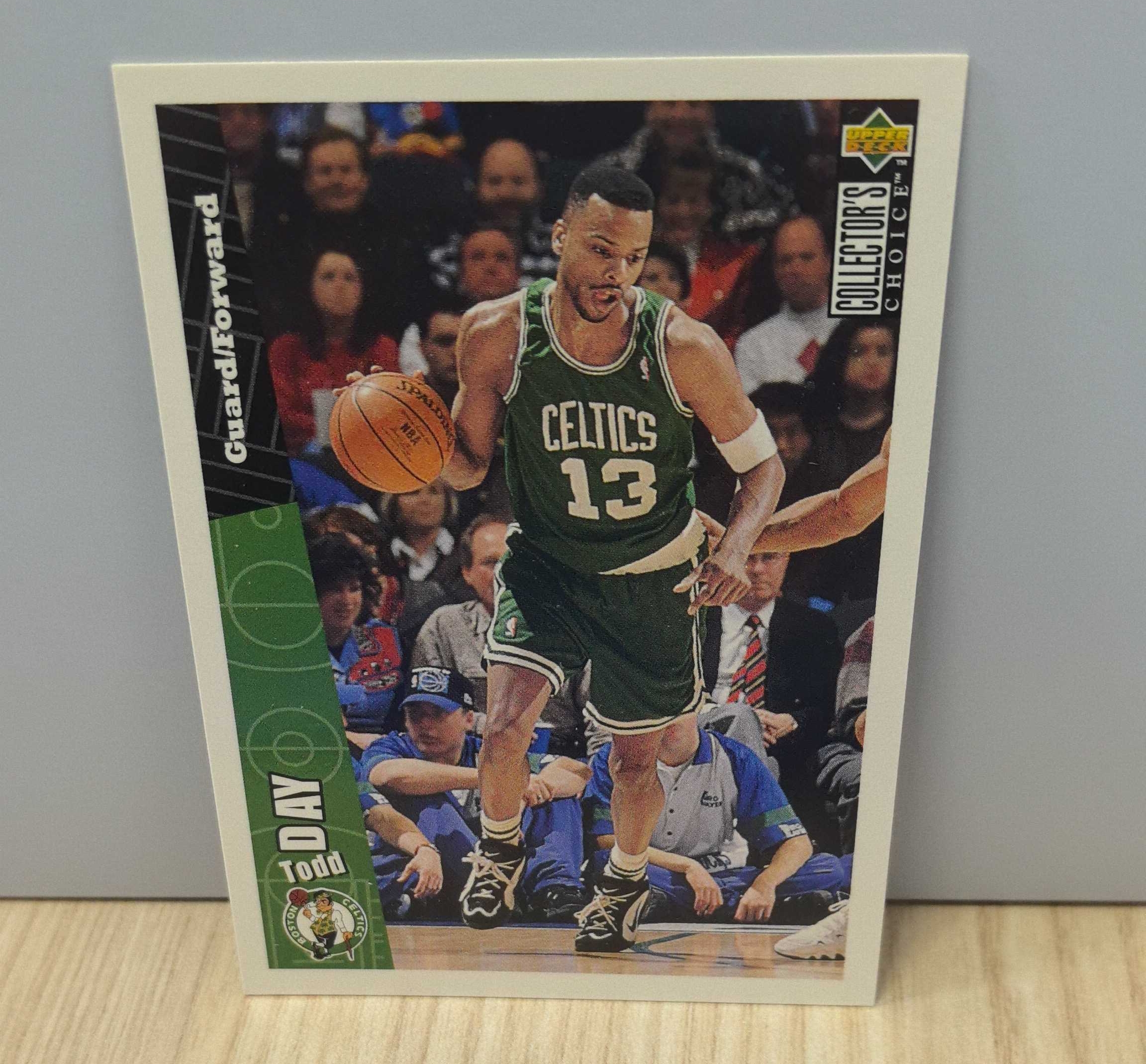 1996-97 Upper Deck Collector's Choice Todd Day 托德·达耶 先后效力于雄鹿 太阳 热火 森林狼和凯尔特人 硬通货 极具收藏价值