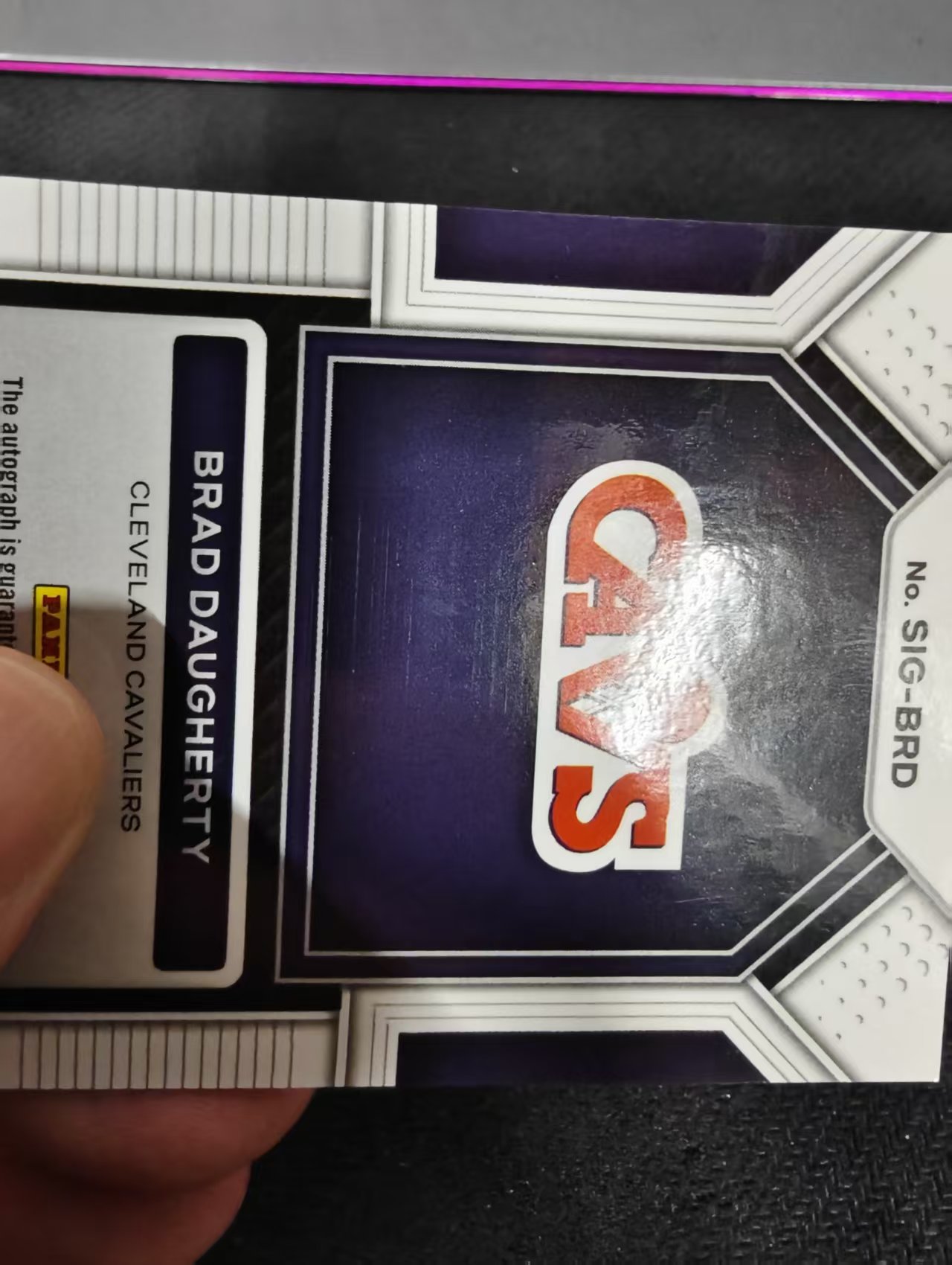2022-23 Panini Prizm Brad Daugherty PZ 骑士 布拉德 多赫迪 签字 签名 瑕疵如图