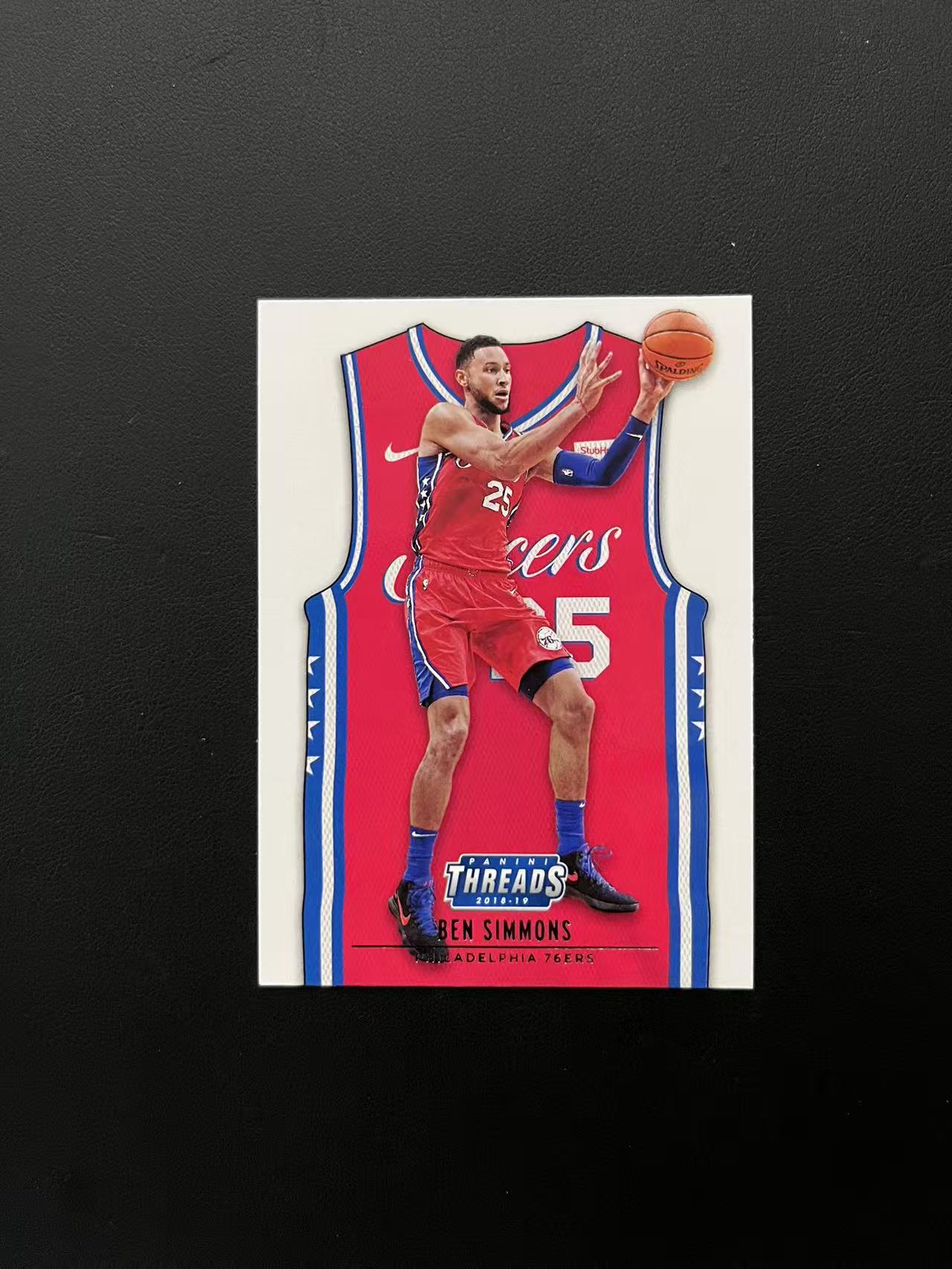 2018-19 Panini Threads Ben Simmons 《王中王代卖》小背心系列 费城76人 本 西蒙斯 小背心 特卡 边角微白 瑕疵如图 凑套必备 可累积 D23