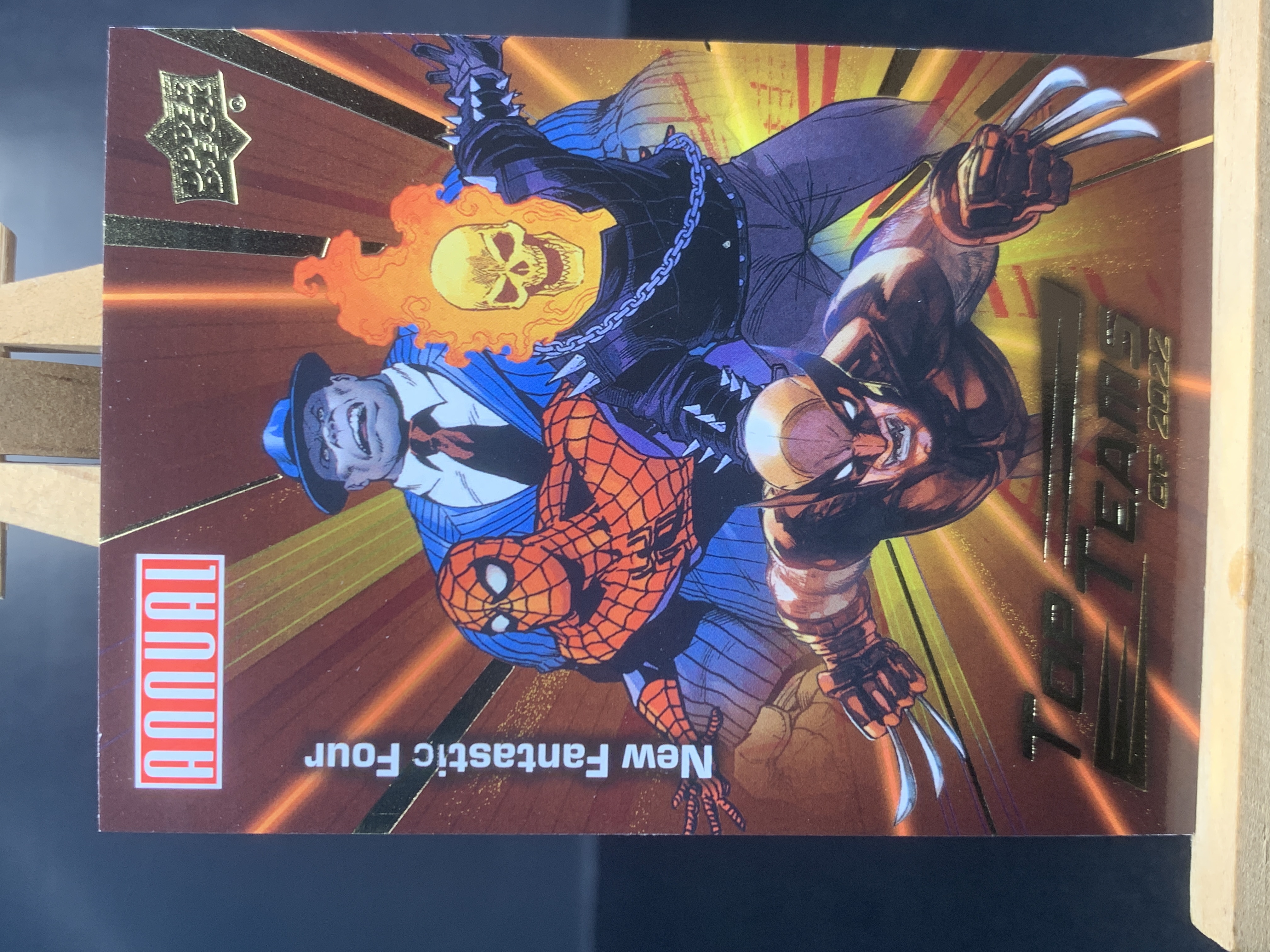 (B5) 2023 UPPER DECK 漫威 特卡 封面 TT-7 实卡好看 收藏凑套必备 卡品如图 !!!