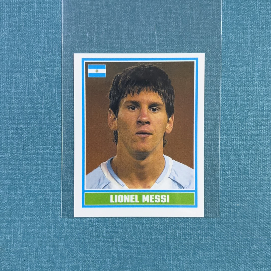 2006 Merlin 梅林 世界杯 贴纸 Lionel Messi 梅西 世界杯首秀 新秀 RC 阿根廷 巴塞罗那 巴萨 卡品如图 DMG