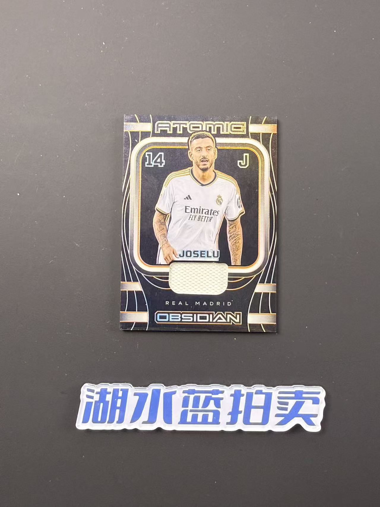 2023-24 Panini Obsidian Joselu 何塞卢 皇马 欧战 黑曜石 Atomic 小窗物料 球衣切割 46/99编 橙 ...