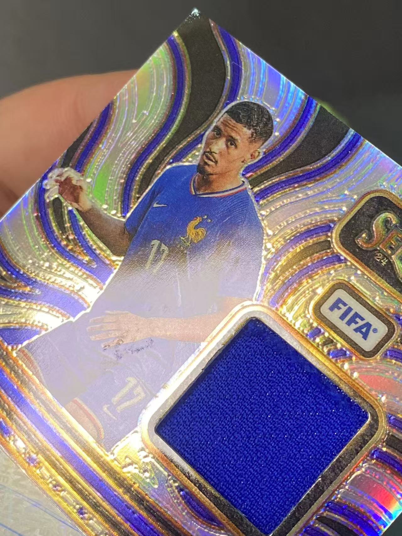 2024-25 Panini Select FIFA William Saliba 法国 萨利巴 银折 签字 物料 物料签 阿森纳 微瑕如图【ZYP代拍】LS90