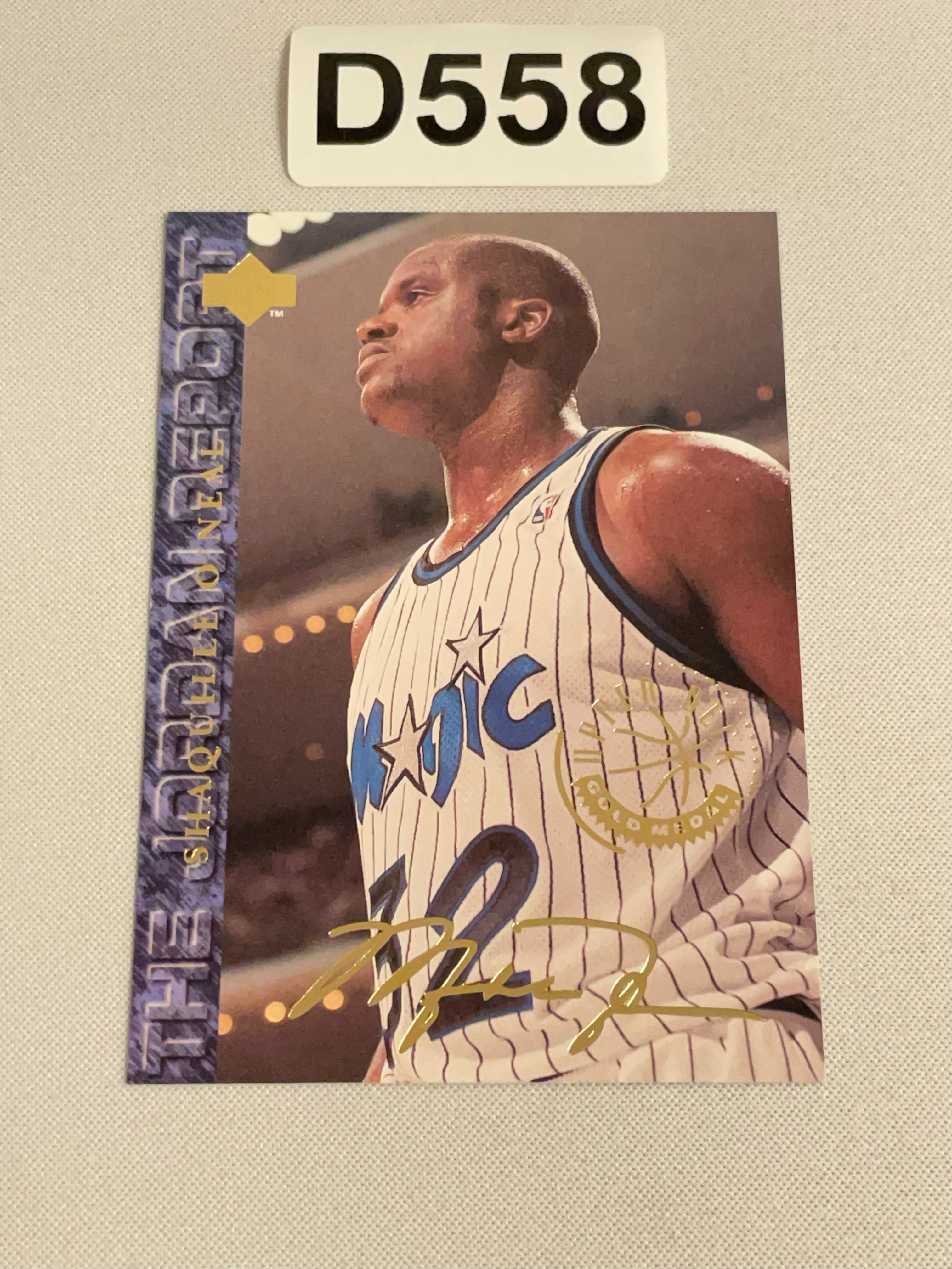 【天龙球星卡】TIAN 1994-95 UD USA 魔术 奥尼尔 GOLD MEDAL 金牌特卡 乔丹印签