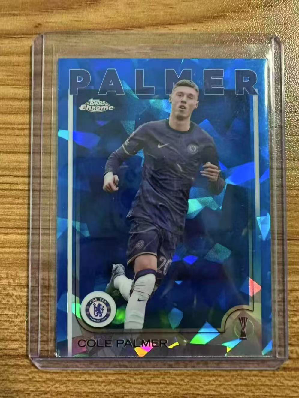 2024-25 Topps Chrome Cole Palmer 科尔·帕尔默 蓝冰折 切尔西 卡品如图