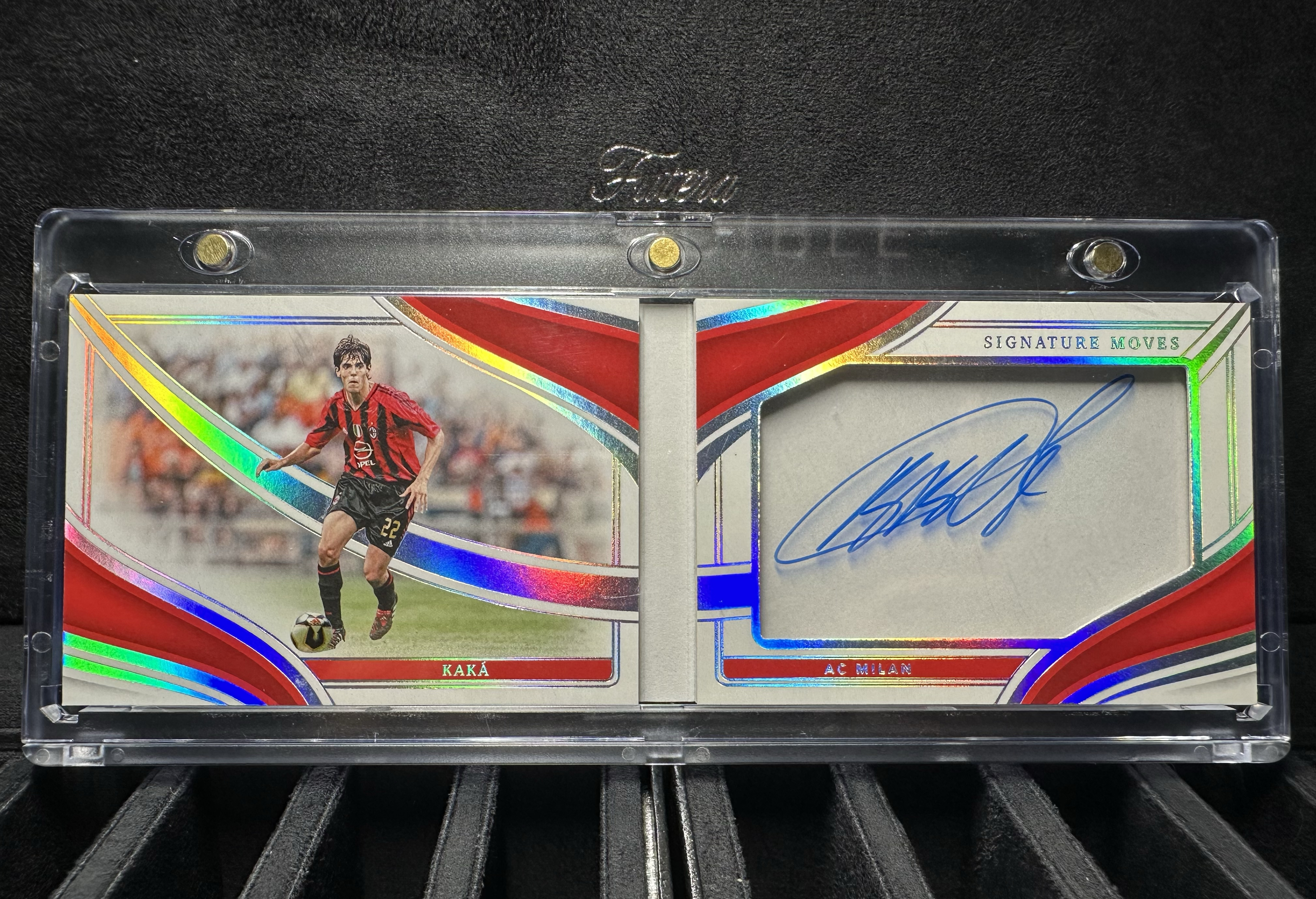2024 Panini Immaculate Kaká 卡卡/99编小书签字 墨迹清晰完美签 招牌动作 AC米兰选图爱咪咪系列A签 卡品如图送砖 皇马巴西大罗小罗C罗队友金球先生欧冠世界杯 颜值天花板