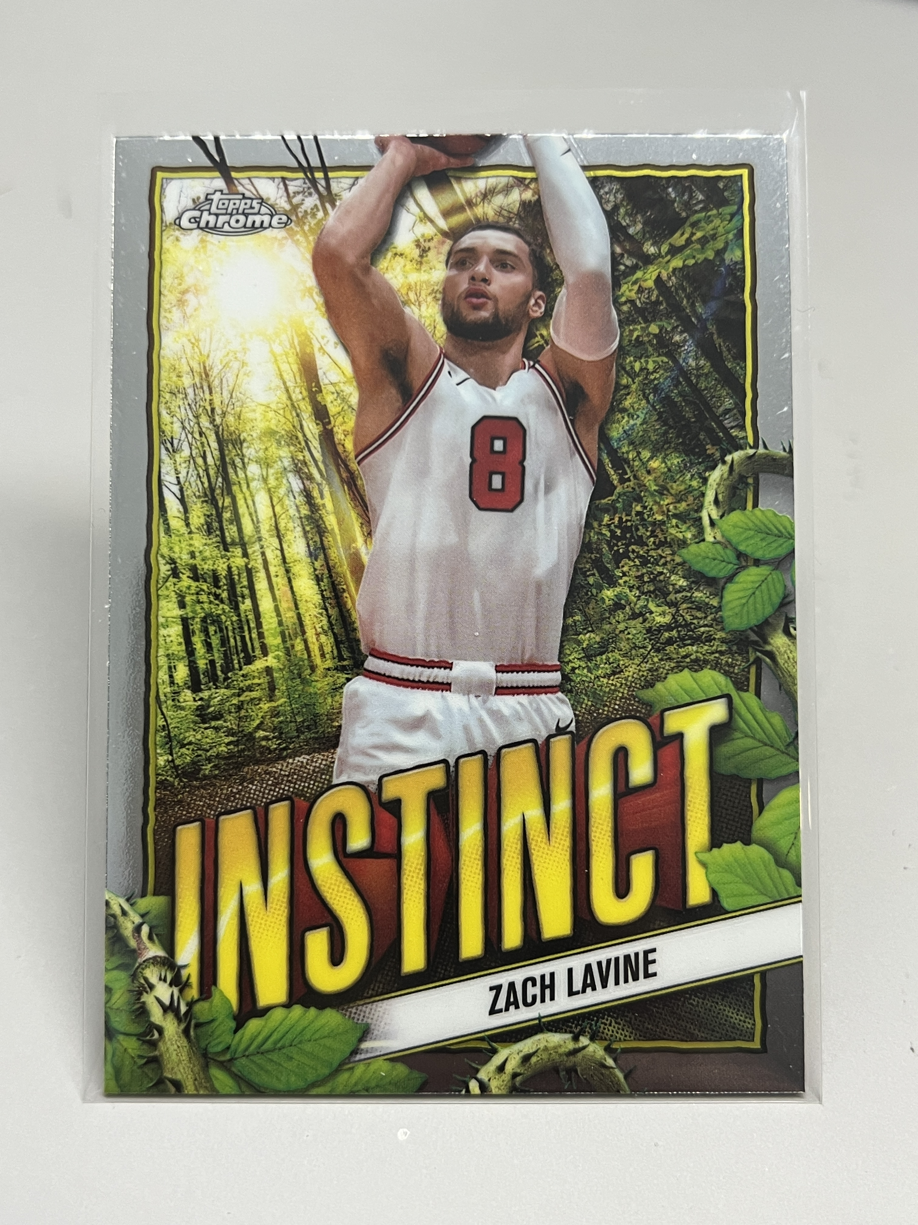 2025 Topps Chrome Zach LaVine【挂机拍卖】扎克·拉文 Instinct特卡 #13 收藏 凑套 卡品如图