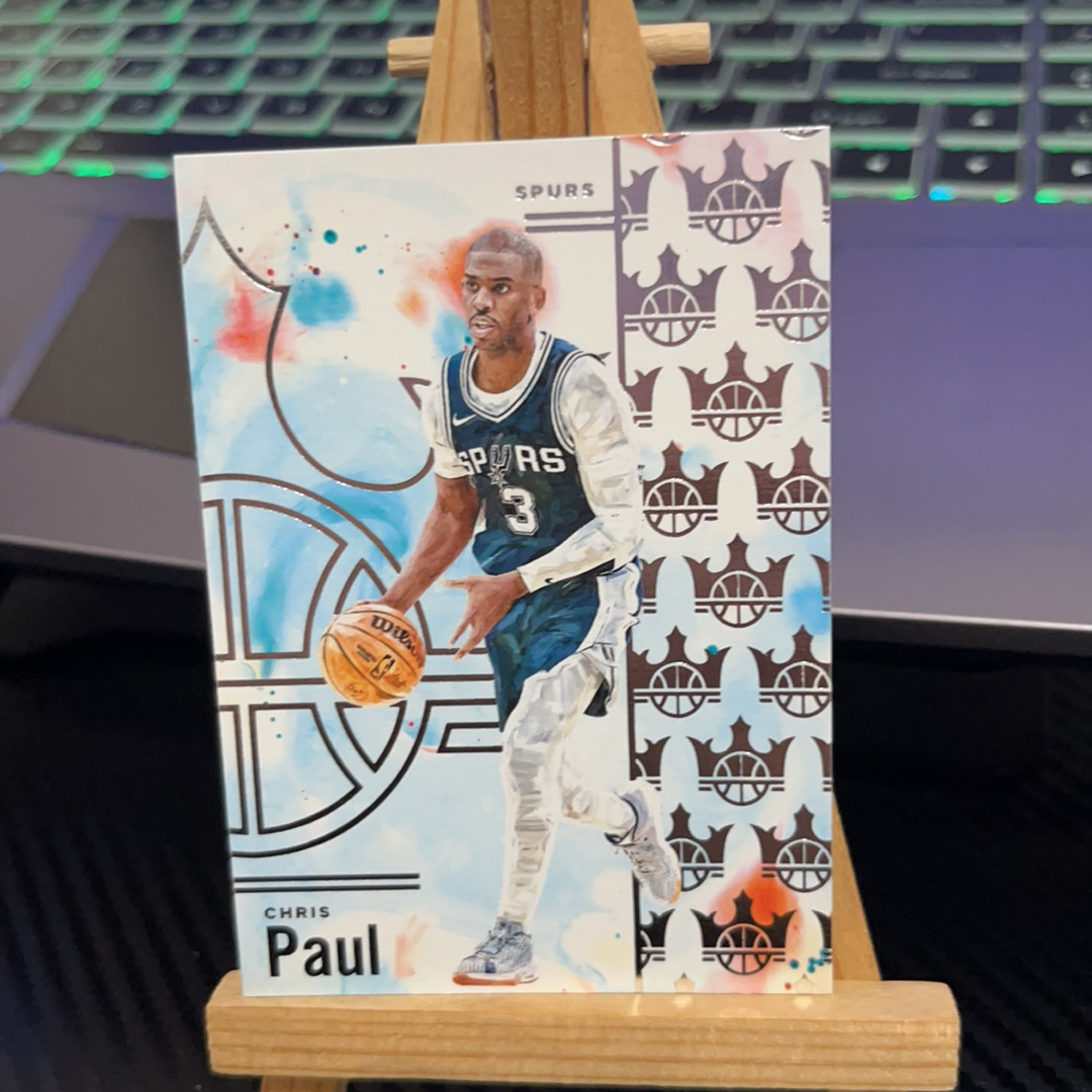 2024-25 Panini Court Kings Chris Paul 克里斯 保罗 马刺 油画系列 卡品如图 凑图必备 值得收藏!免费代卖!