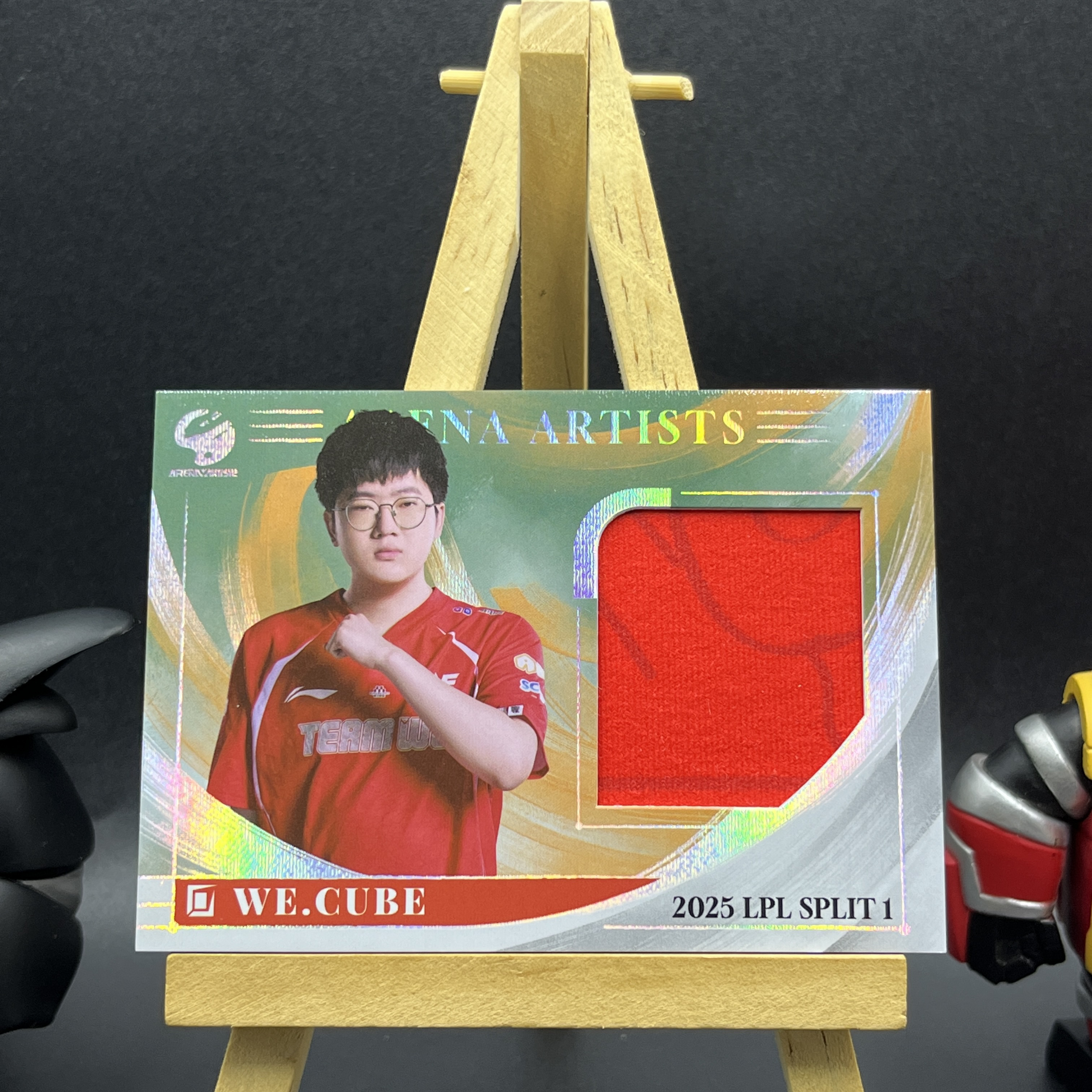 【KabuDa】2025 Buffun 不凡玩品 英雄联盟 赛场艺术家 LPL 选手卡 WE Cube 单人队服卡 出去
