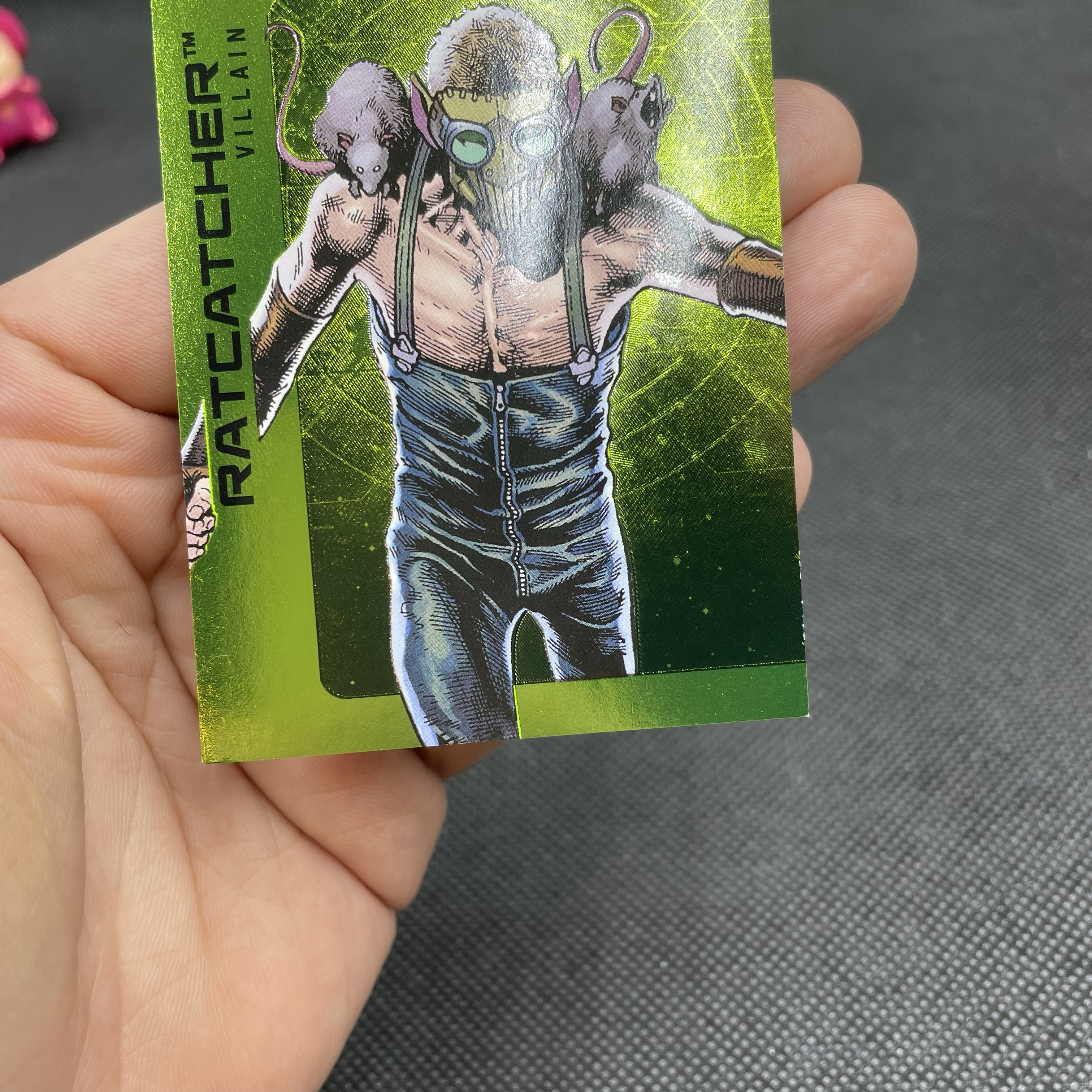 2025 SkyBox Marvel(MCU) Metal Universe Ratcatcher DC 蝙蝠侠 金属宇宙 捕鼠者 103/175编 绿折 Lime Green 品如图 不累计 大鱼