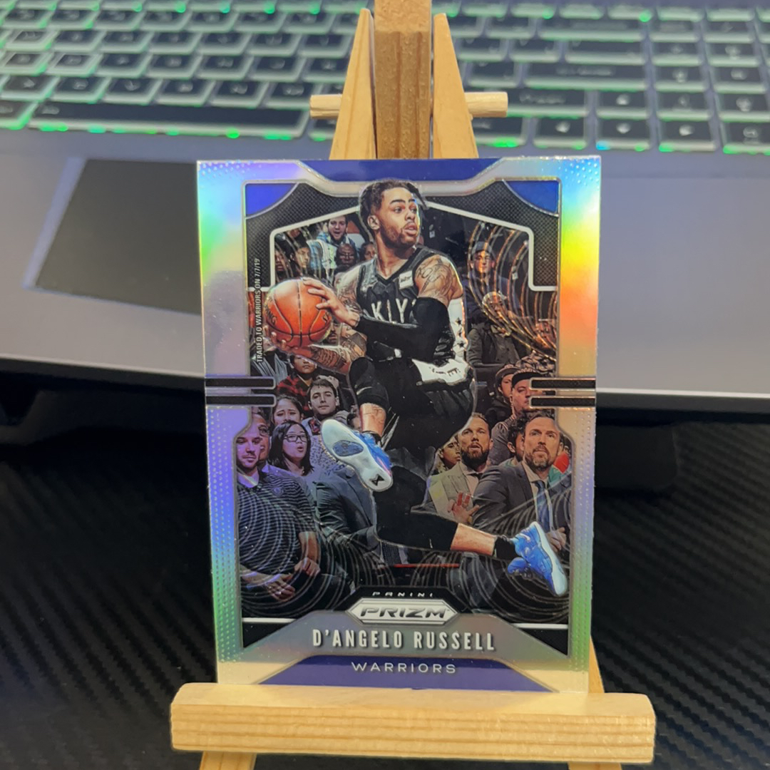 2019-20 Panini Prizm D 'Angelo Russell 拉塞尔 勇士 银折 折射 prizm系列 pz 卡品如图 凑图必备 值得收藏!免费代卖!