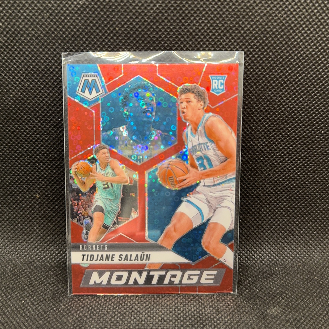 【Roseee代卖】2024-25 panini mosaic tidjane salaun 马赛克 黄蜂 提贾尼 萨隆 rc 新秀 红泡泡折 折射 特卡 99编 小权