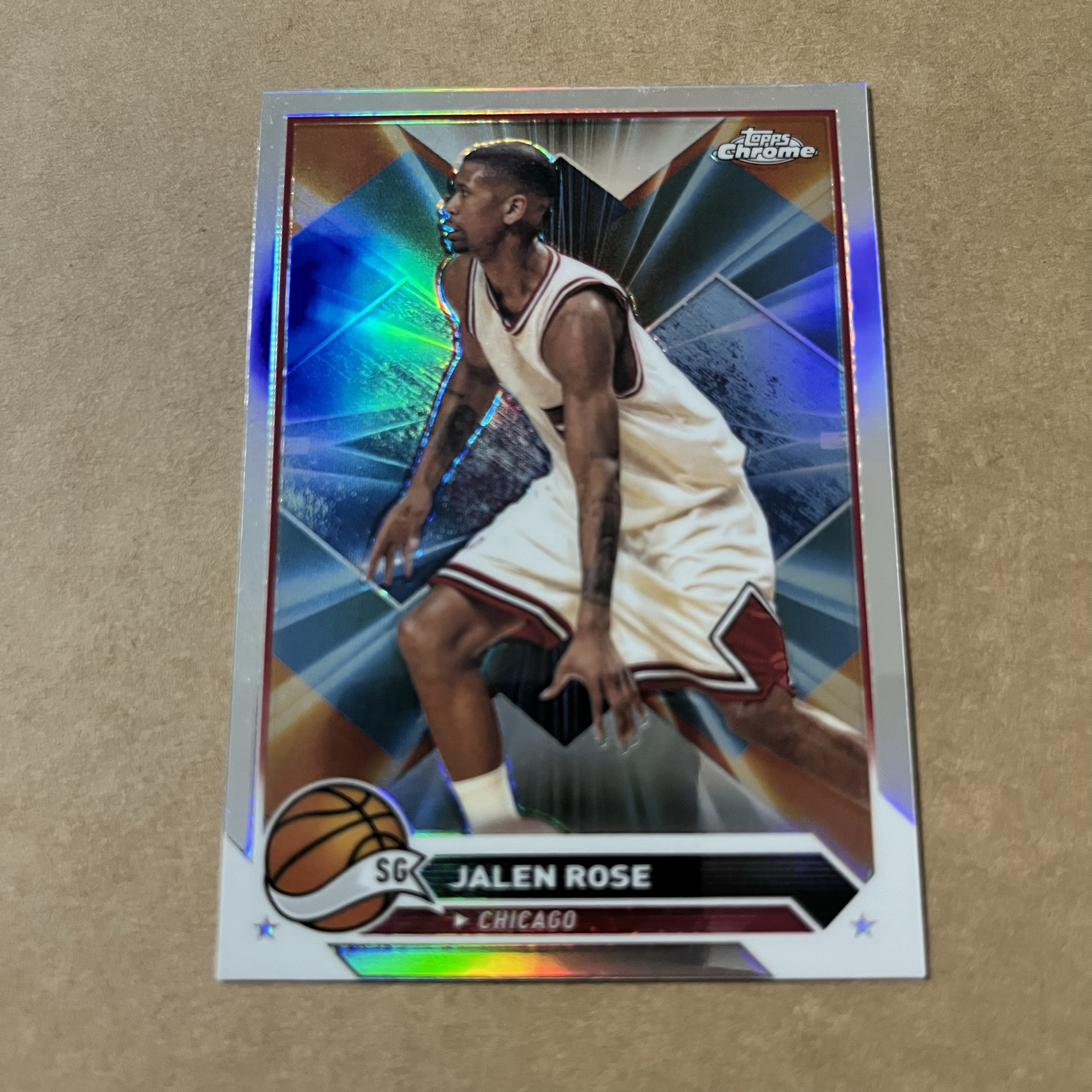2024 Topps Chrome Jalen Rose 【0手续费代卖】杰伦 罗斯 公牛 银折 折射 热门球星 专收必备 凑套收藏 可累计#篮球卡