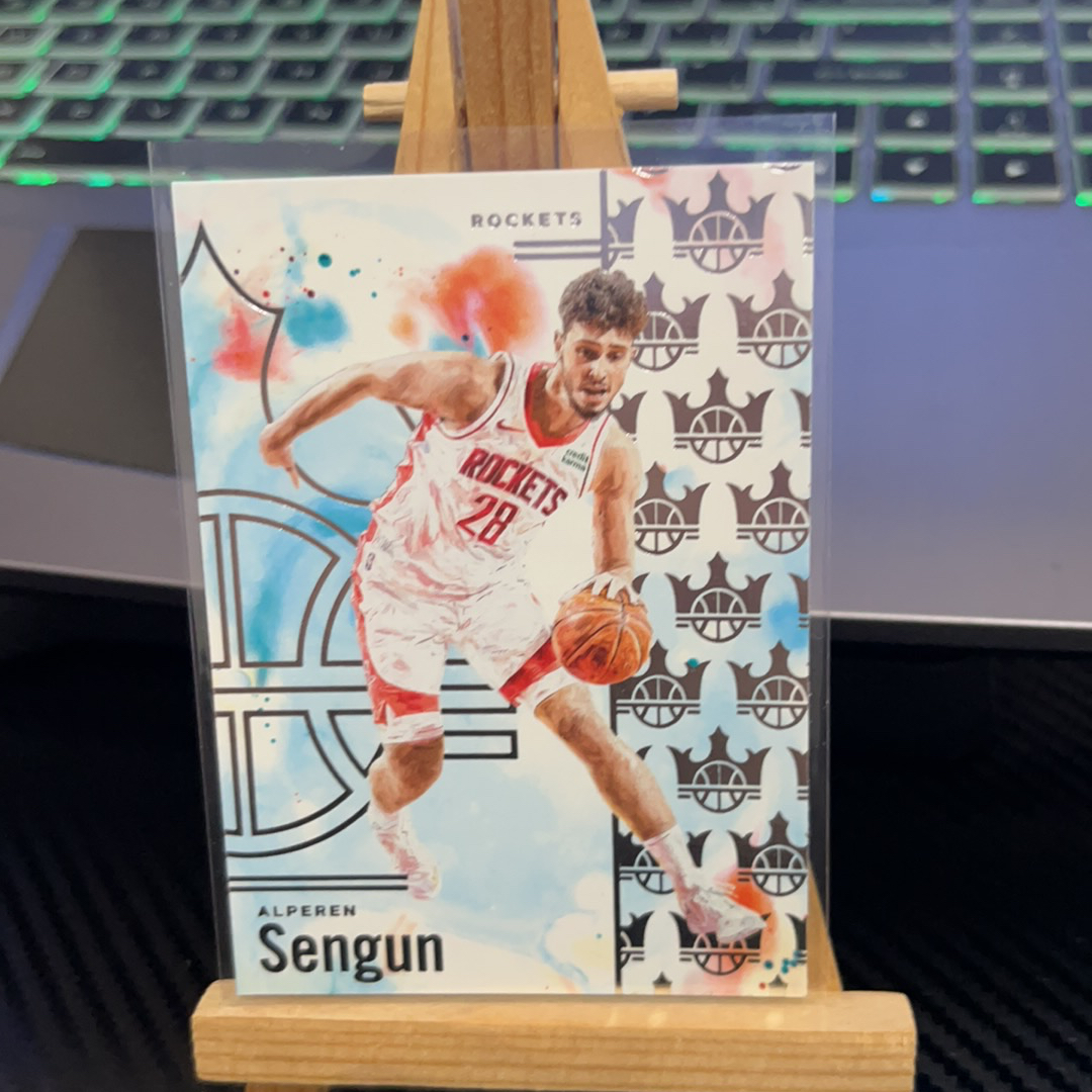 2024-25 Panini Court Kings Alperen Sengun 阿尔佩伦 申京 火箭 油画系列 卡品如图 凑图必备 值得收藏!免费代卖!