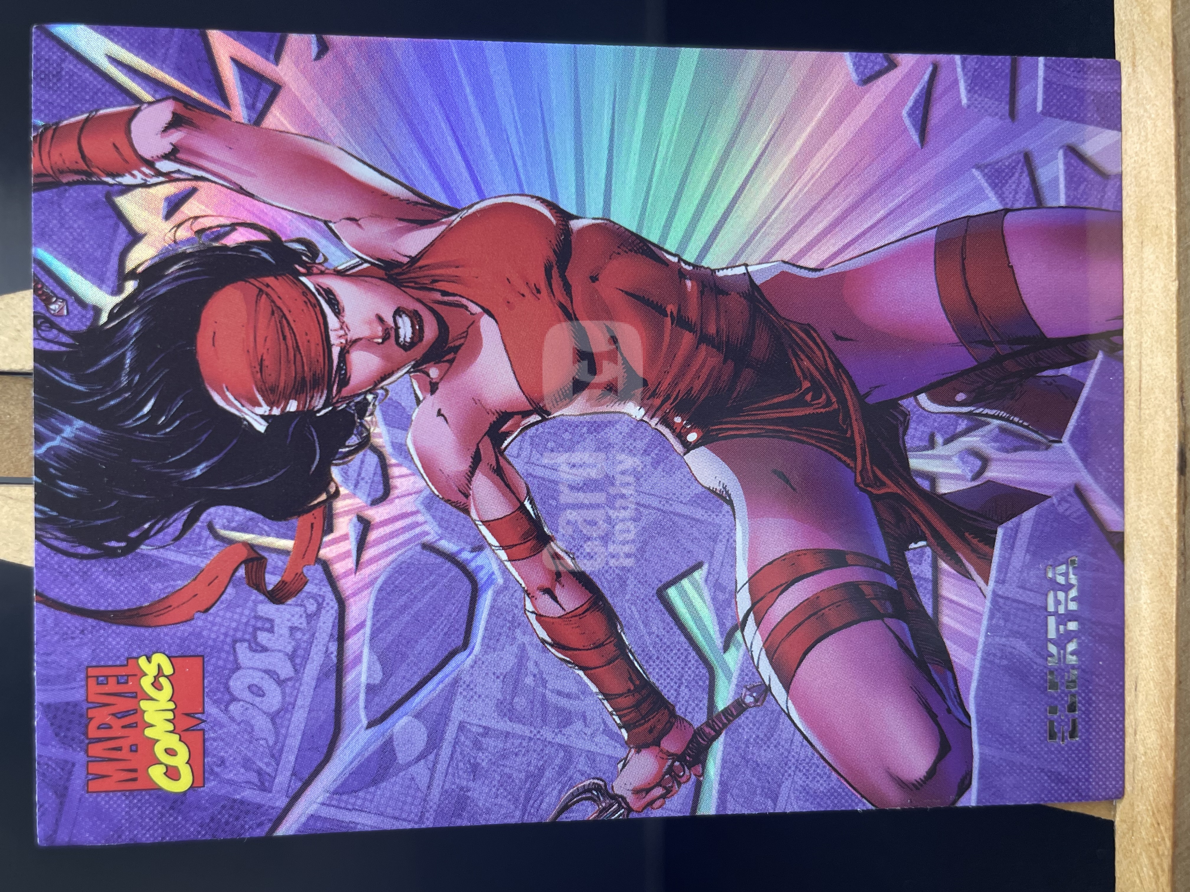 （T2）2023 漫威 FINDNG CARD MARVEL 折射   艾丽卡   实卡好看 收藏凑套必备 卡品如图  ！！！