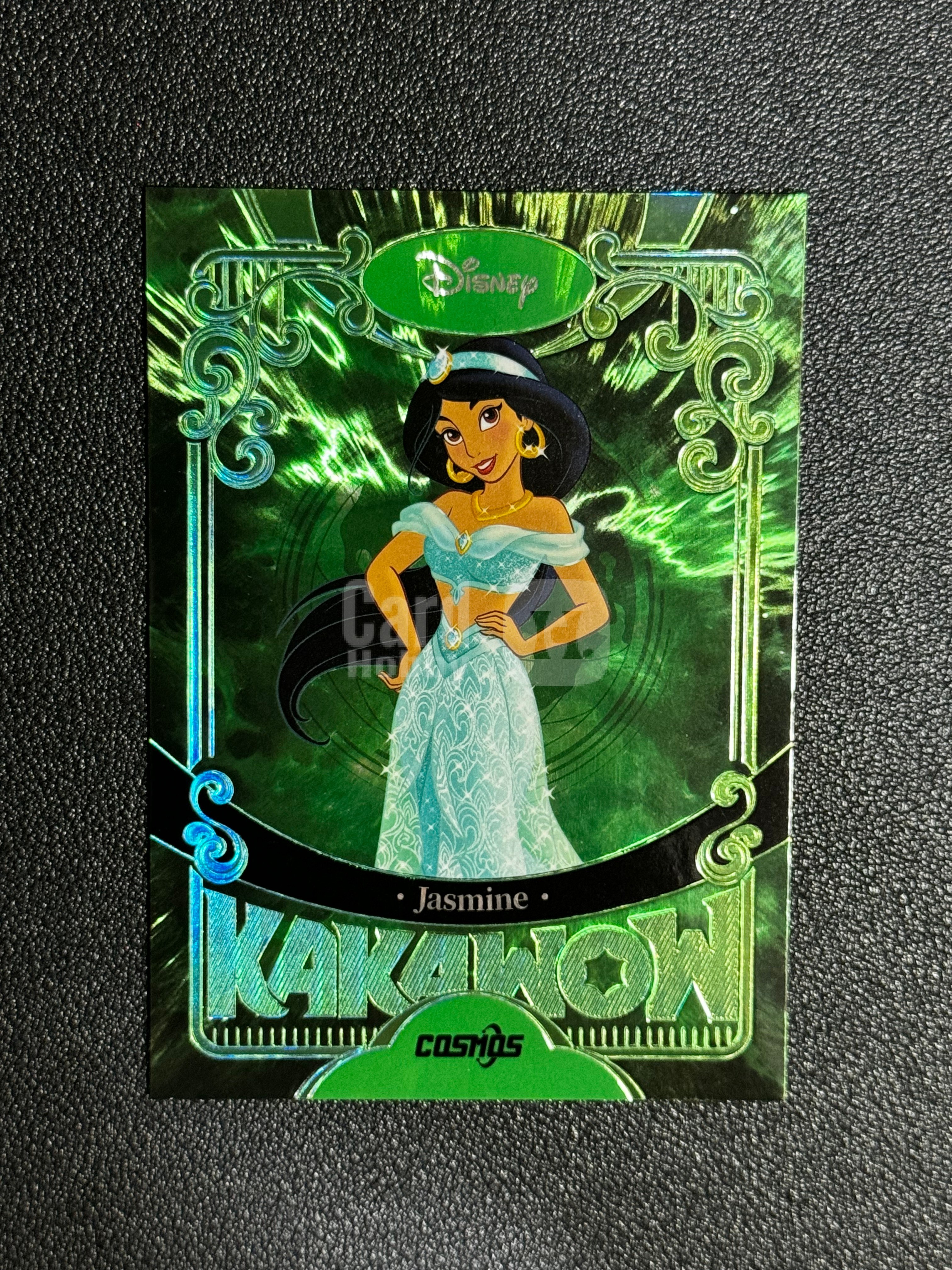 2025 Kakawow Disney Cosmos 卡卡沃 迪士尼收藏卡 世界传承 绿折 25编 Jasmine 茉莉公主 YZ 老王代理拍卖