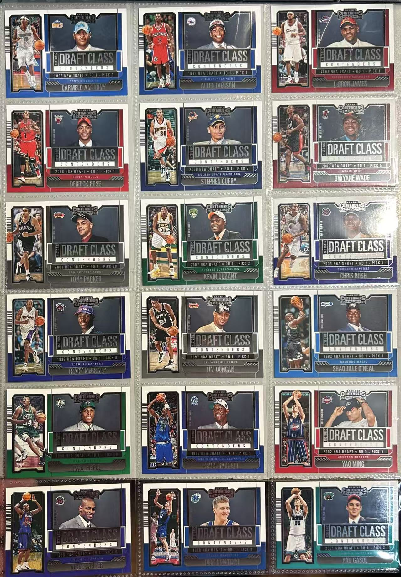 2023-24 Panini Contenders LeBron James 球票 勒布朗 詹姆斯 斯蒂芬 库里 罗斯 艾弗森 韦德 杜兰特 安东尼 姚明 加内特 麦迪 卡特 奥尼尔 等 选秀夜 特卡