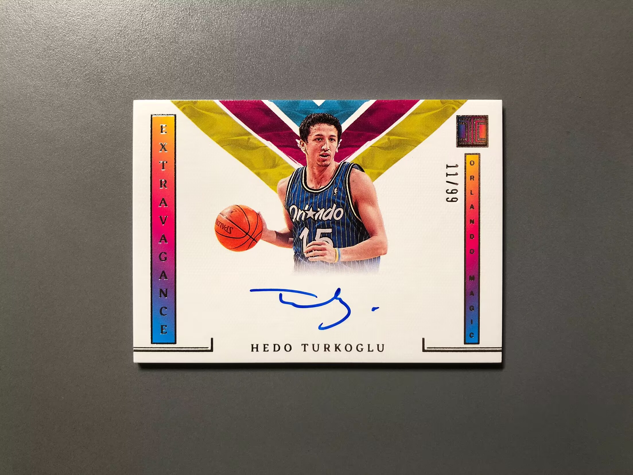 2022-23 Panini Impeccable Hedo Turkoglu 希度·特科格鲁 魔术 签字 卡签 奢华签 Extravagance 99编 实卡好看 卡品如图 可累计 OS012