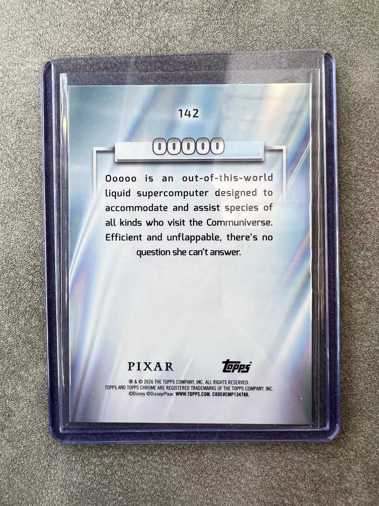 8144【330球星卡实体店代卖】2026 Topps Chrome TC Disney 迪斯尼 地球特派员 OOOOO Debut首秀 shimmer折 86/175编 (UK23)