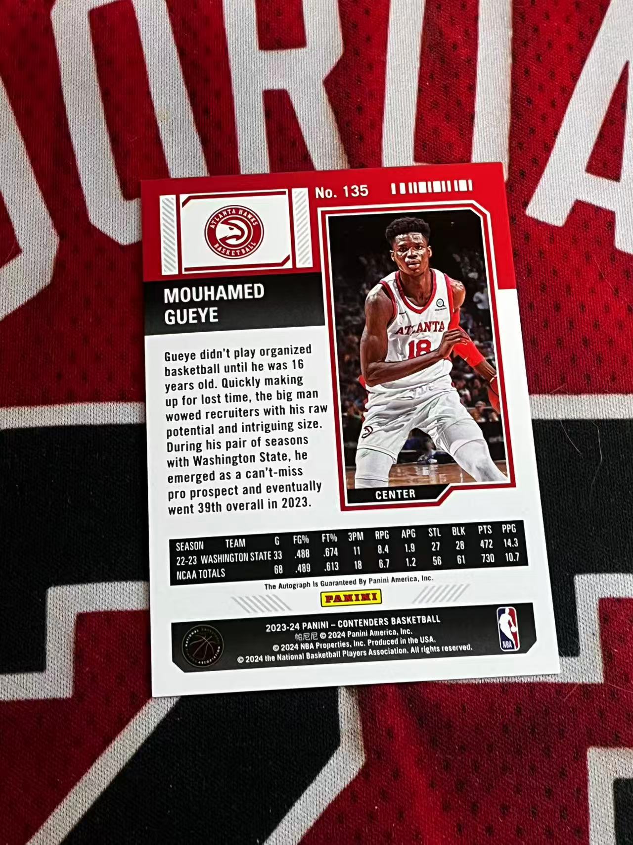 【接寄拍费率低至5%含卡淘手续费】2023-24 PANINI CONTENDERS 球票系列 老鹰 新秀RC 穆罕默德古耶 盖伊 签字卡 卡签 正新秀球票签字卡 专收凑套必备【烂臭嘴拍卖】