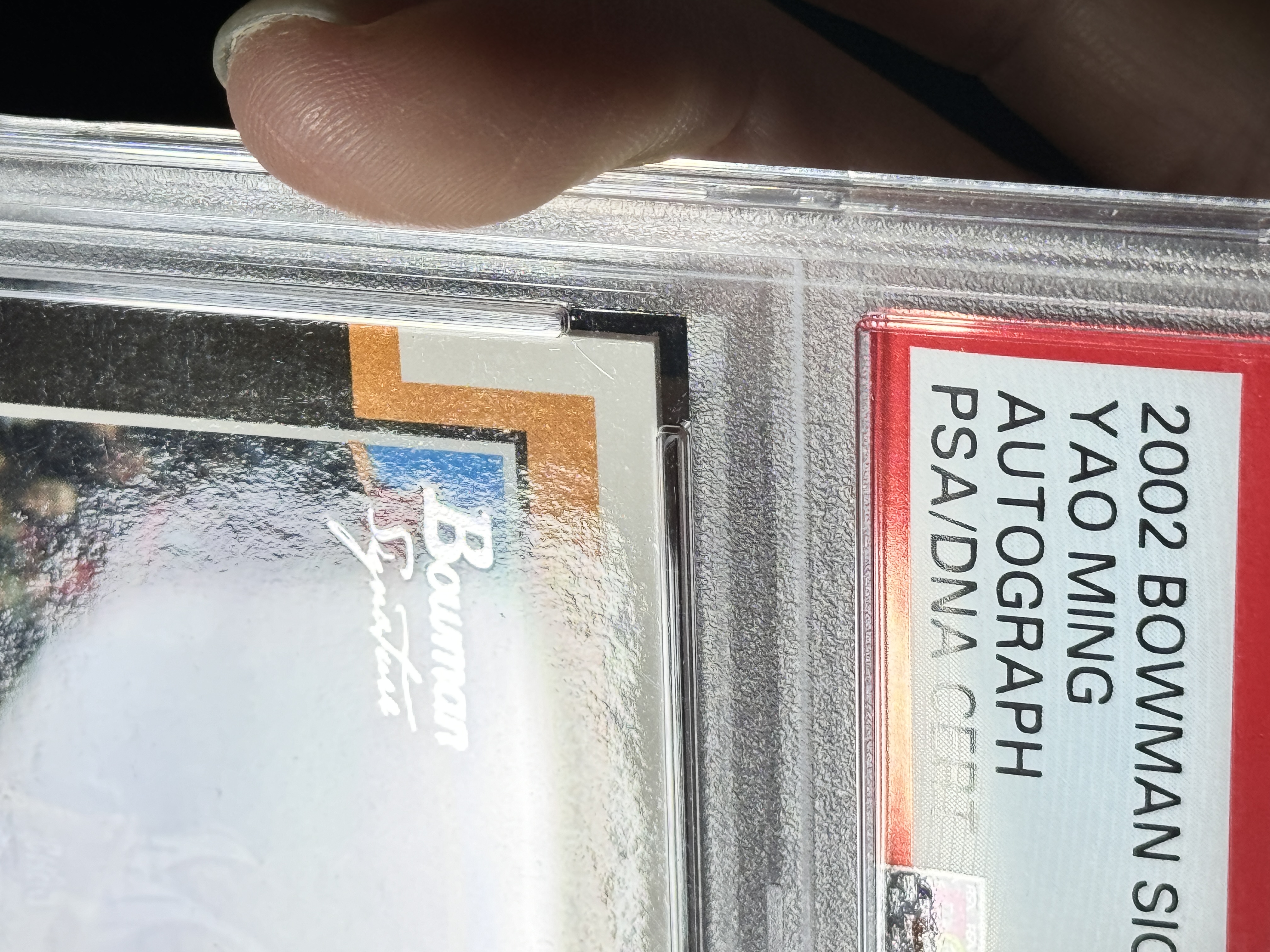 【喷子拍卖】2002-03 Bowman Signature Yao Ming 休斯敦火箭 小巨人 姚明 RC 新秀 签字 999编 卡签 ...