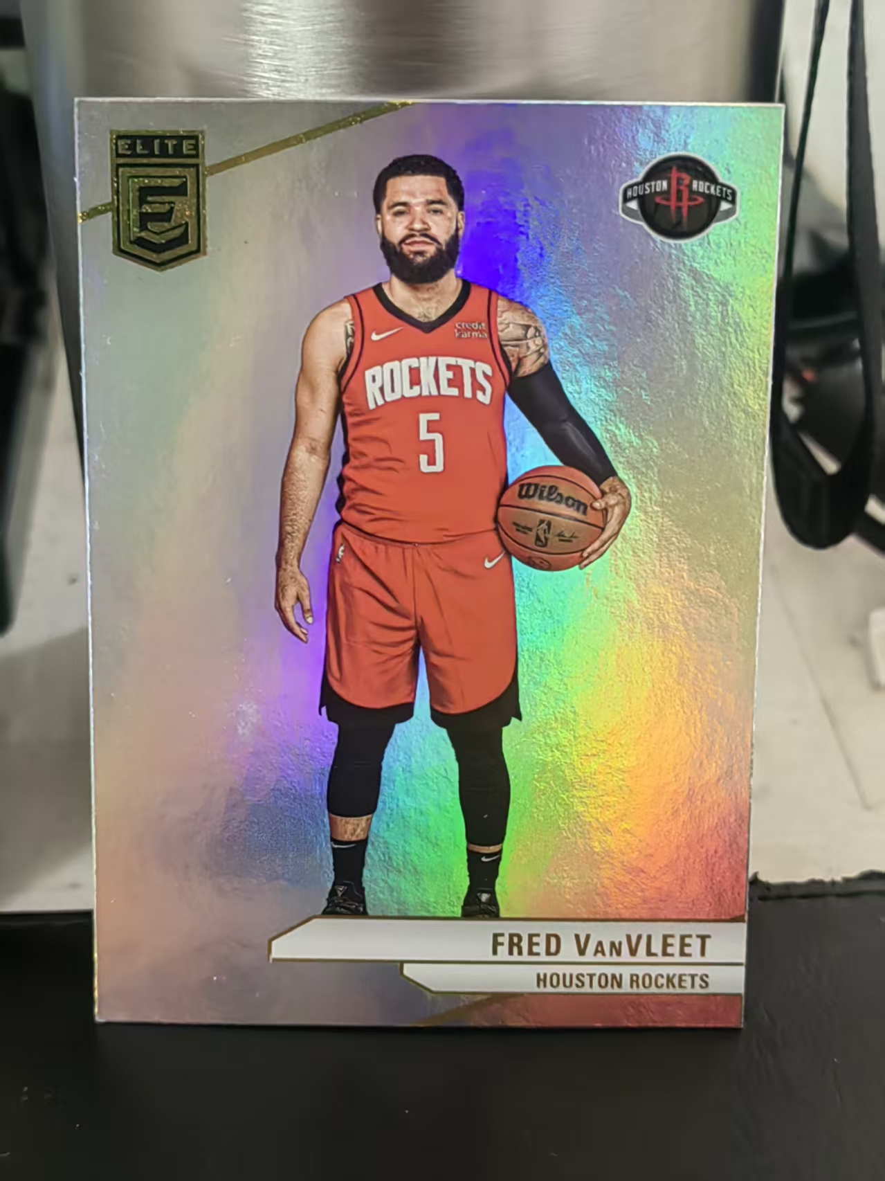 2023-24 Panini Donruss Elite Fred VanVleet 杜蕾斯 精英 弗雷德 范弗利特 火箭 篮 白边白角 不保卡品 卡品如图