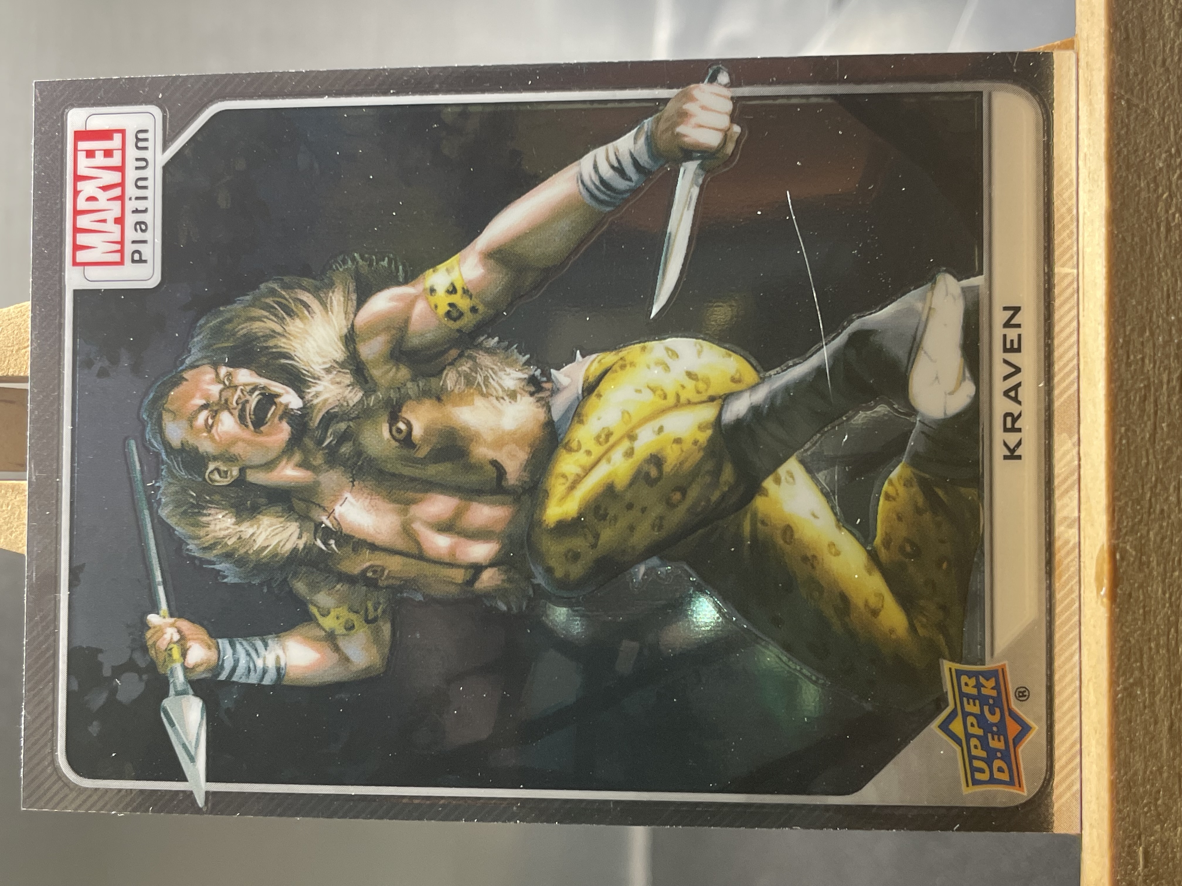 (A7) 2022 UPPER DECK 漫威 BASE  猎人克莱文  实卡好看 收藏凑套必备 卡品如图 ！！！