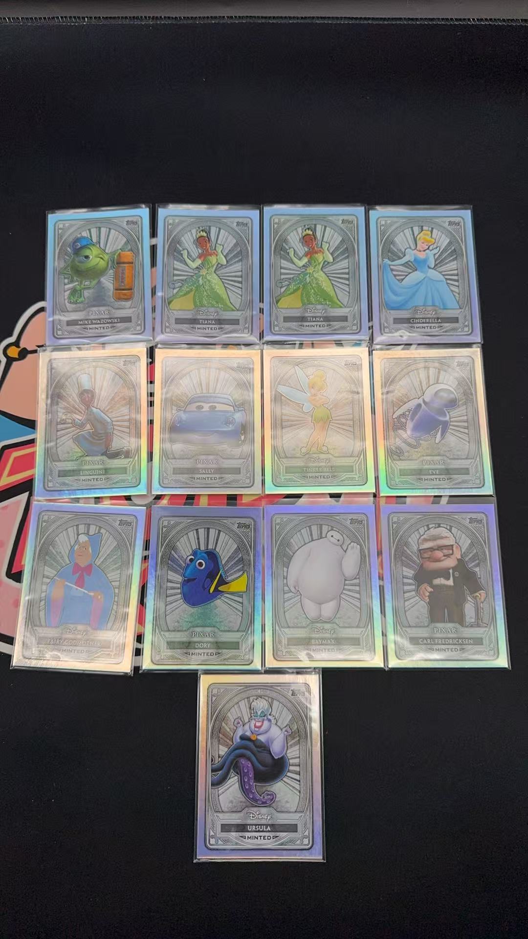 【玩具坑】2025 Topps Disney Mint 迪士尼 TC 皮克斯经典 base 银版本 银折 13张打包