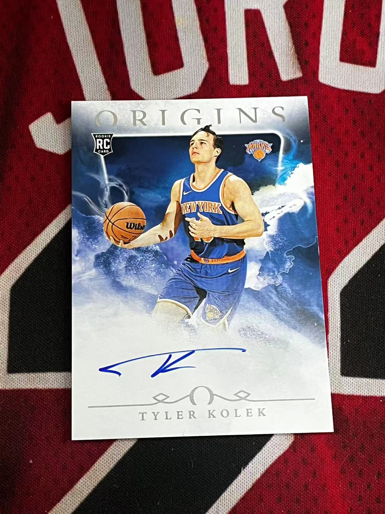 2024-25 PANINI ORIGINS 起源系列 尼克斯 新秀RC 泰勒科勒克 签字卡 卡签 新秀签 专收凑套必备【烂臭嘴拍卖】