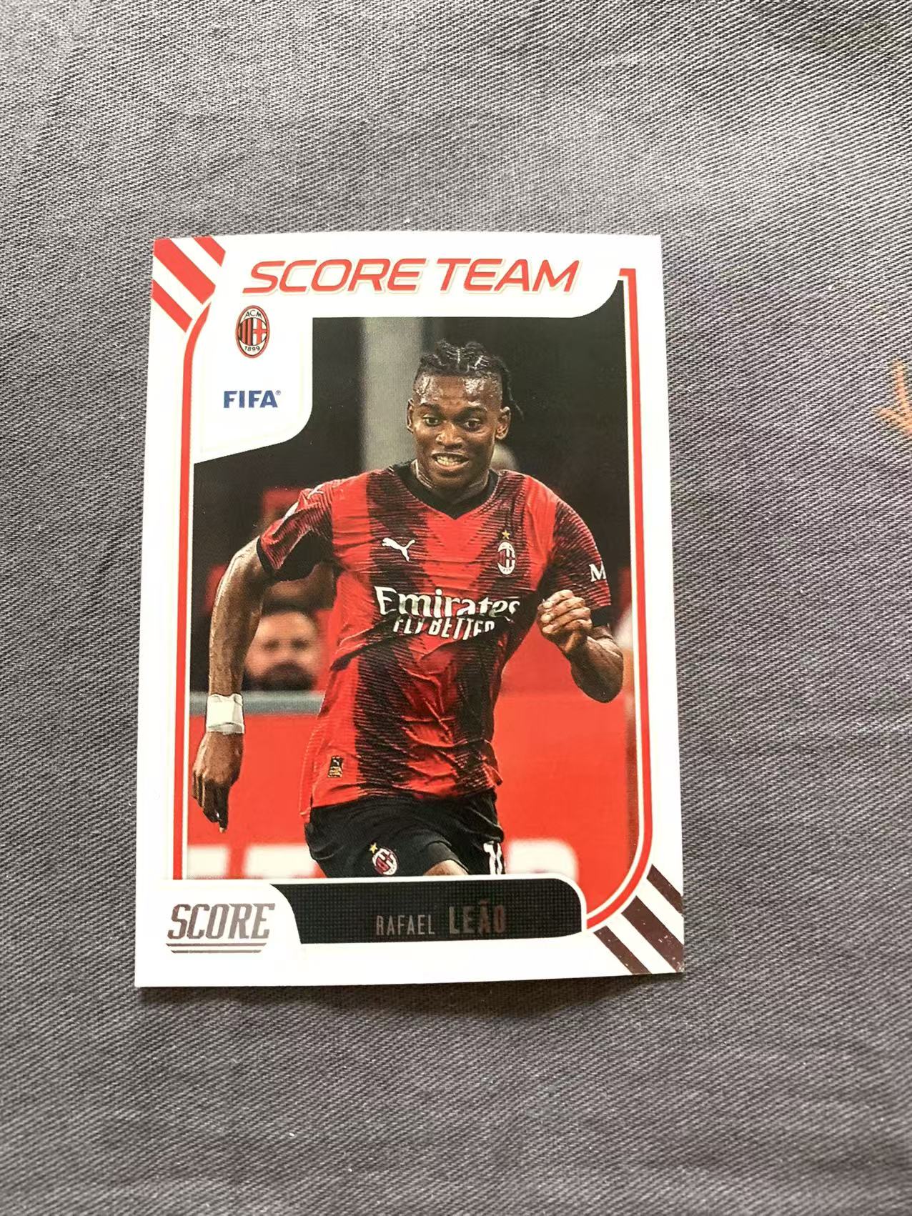 2023-24 Topps Score Rafael Leao AC米兰 莱奥 特卡 收藏必备 base 戴戴