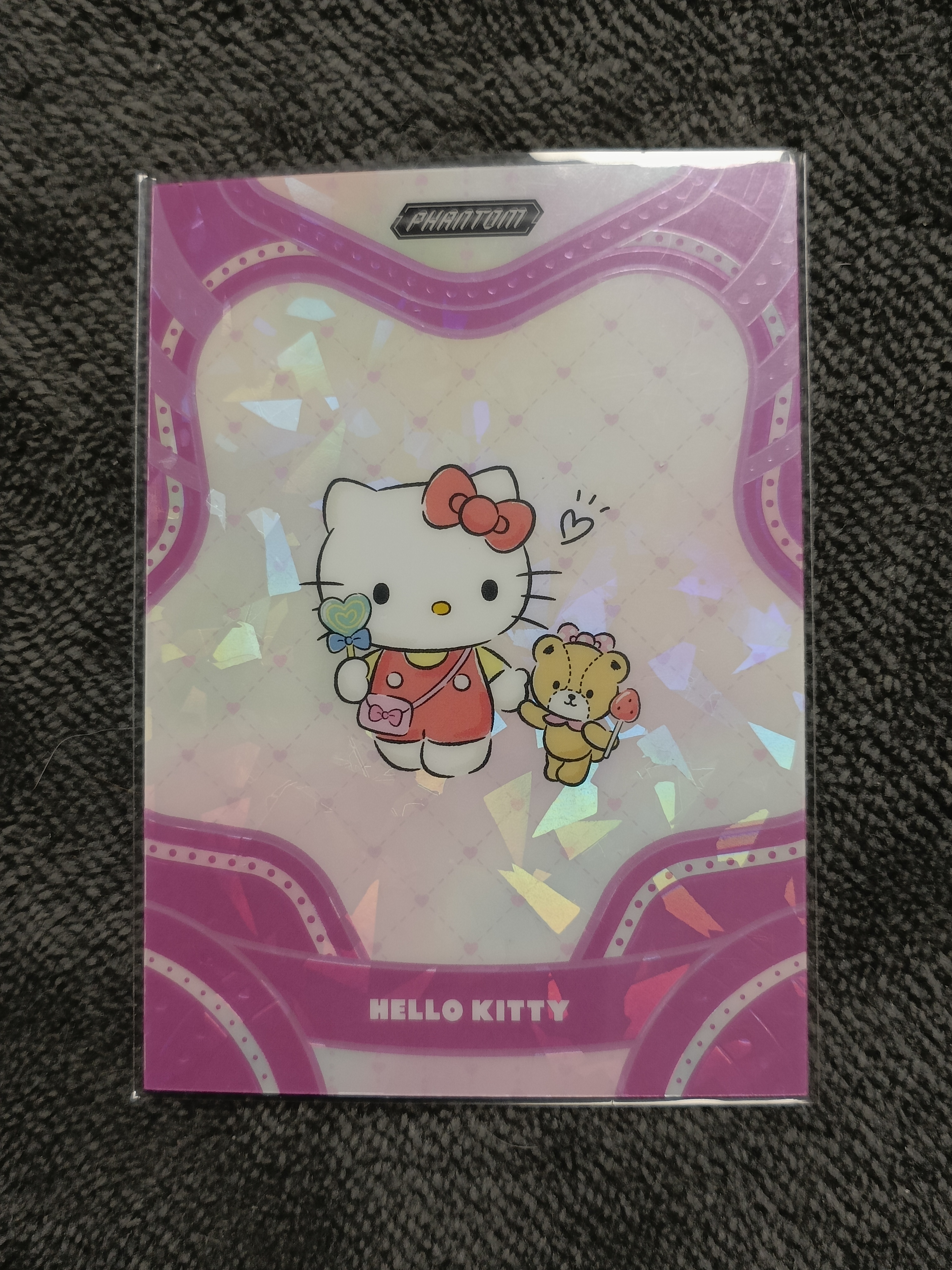 2023 Kakawow PHANTOM 三丽鸥家族系列收藏卡 HELLO KITTY 凯蒂猫 【谦谦拍卖】PSA-IPU-20 紫折 080/115编 秋鹿