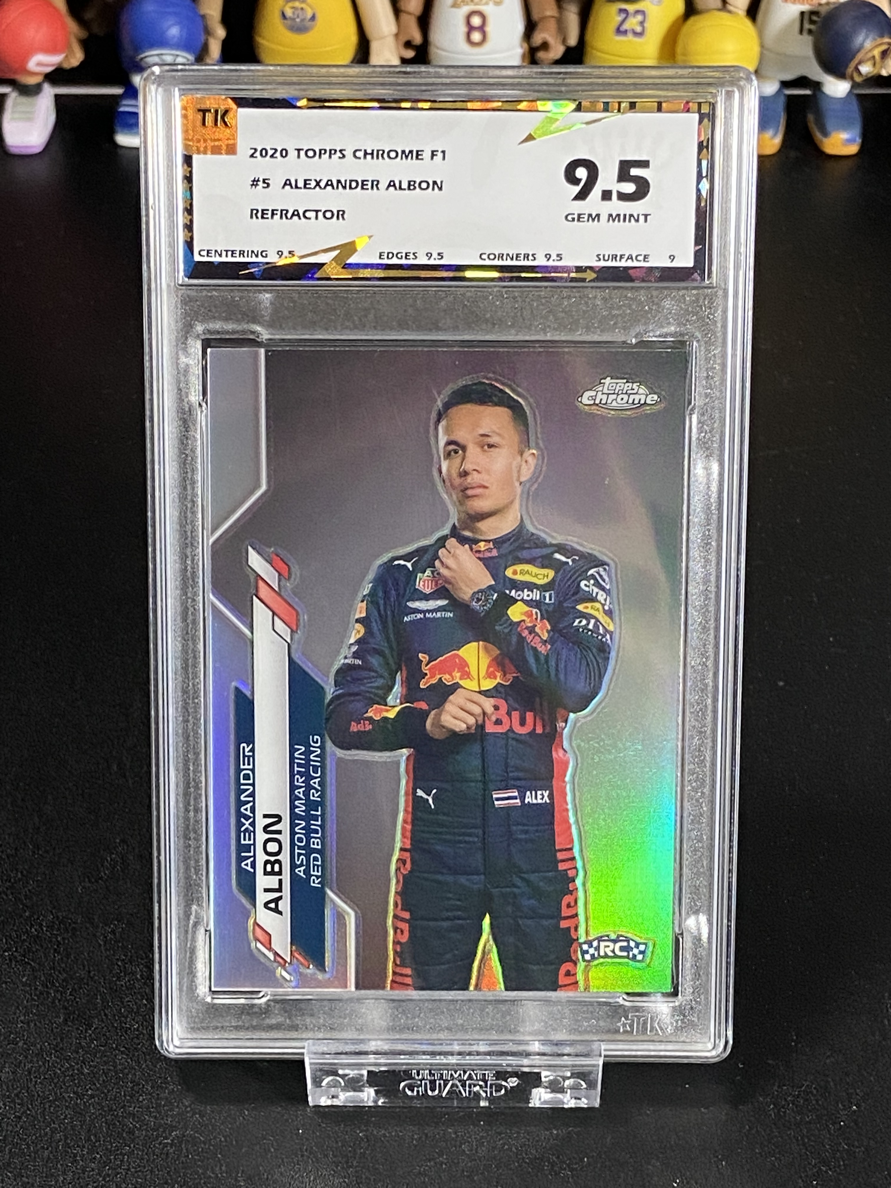 【喷子拍卖】2020 Topps Chrome F1 Alexander Albon 元年 阿斯顿马丁红牛车队 亚历山大 阿尔本 RC 新秀